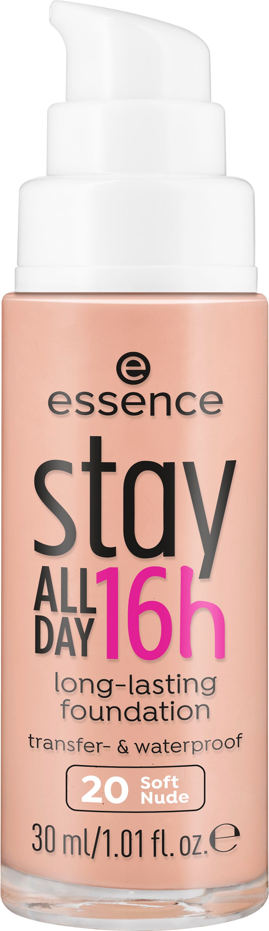 Essence Foundation »stay ALL DAY 16h long-lasting«, (Set, 3 tlg.)