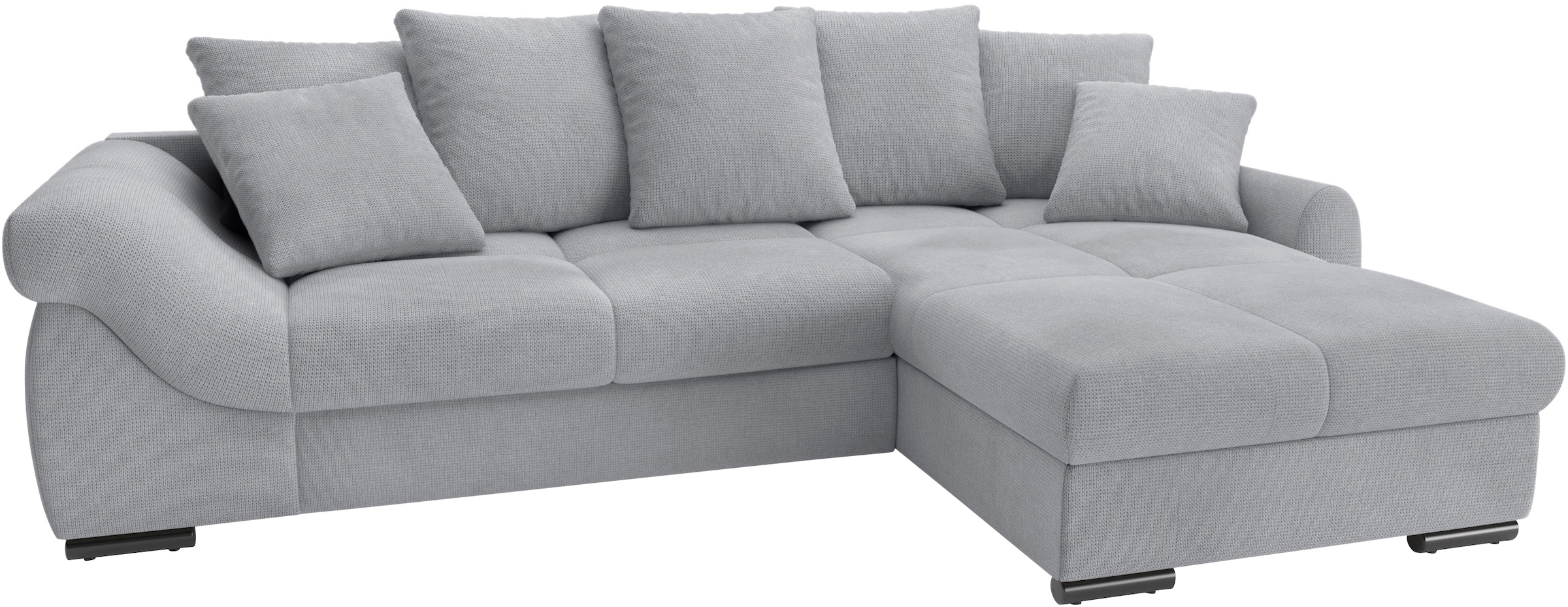 Mr. Couch Ecksofa »Livorno L-Form«, inkl. Hochschläfer-Bettauszug, XL-Bettk günstig online kaufen