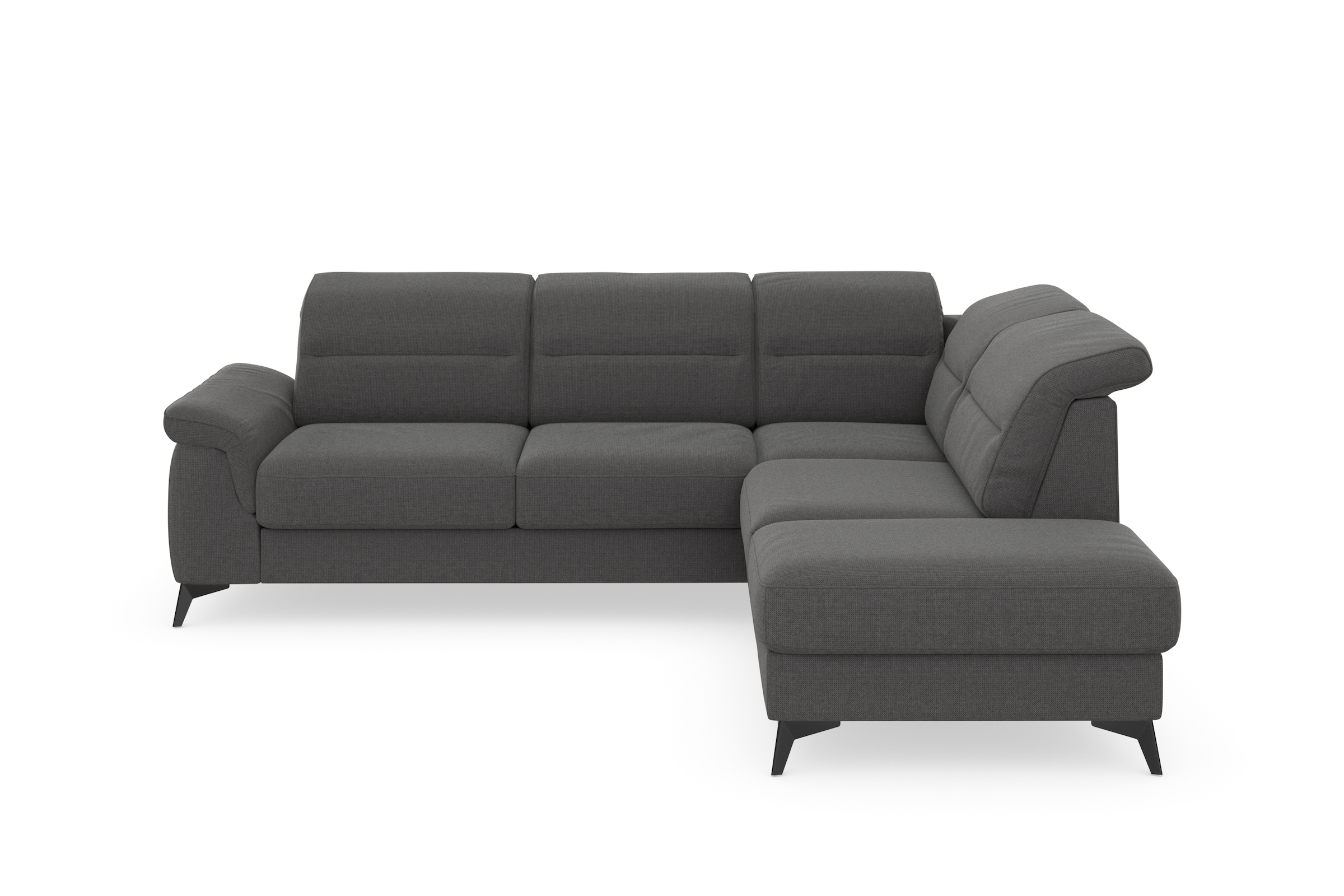 sit&more Ecksofa »Sinatra L-Form«, mit Ottomane, optional mit Kopfteilverst günstig online kaufen