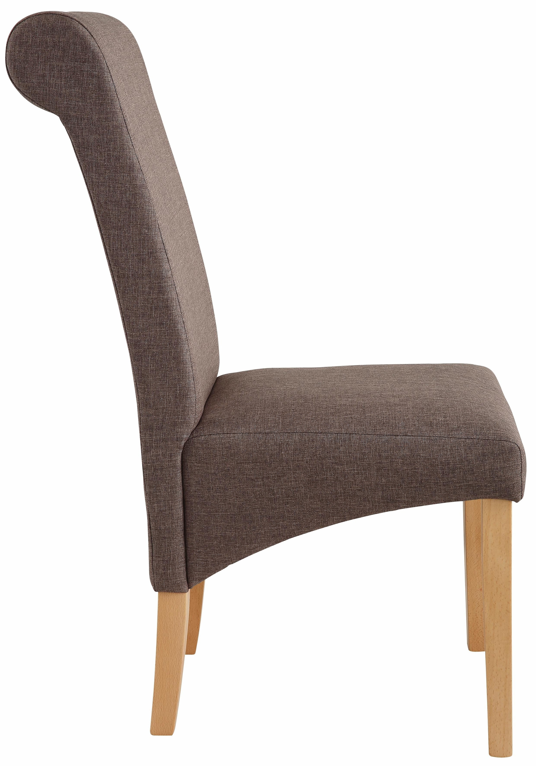 Home affaire 4-Fußstuhl »Rito Tiago«, (Set), 2 St., Struktur, im 2er, 4er oder 6er-Set