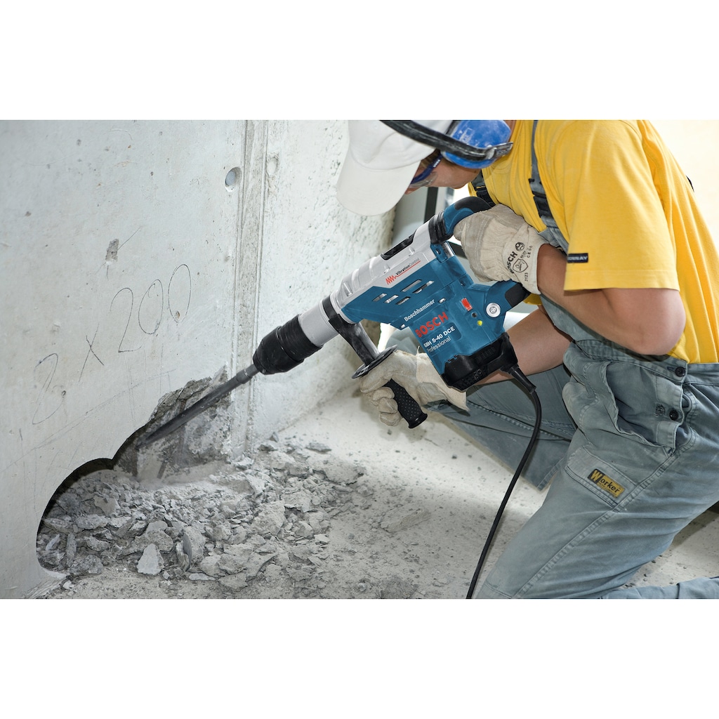 Bosch Professional Bohrhammer »GBH 5-40 DCE Professional«, (1 tlg.), Turbo-Power, mit SDS max
