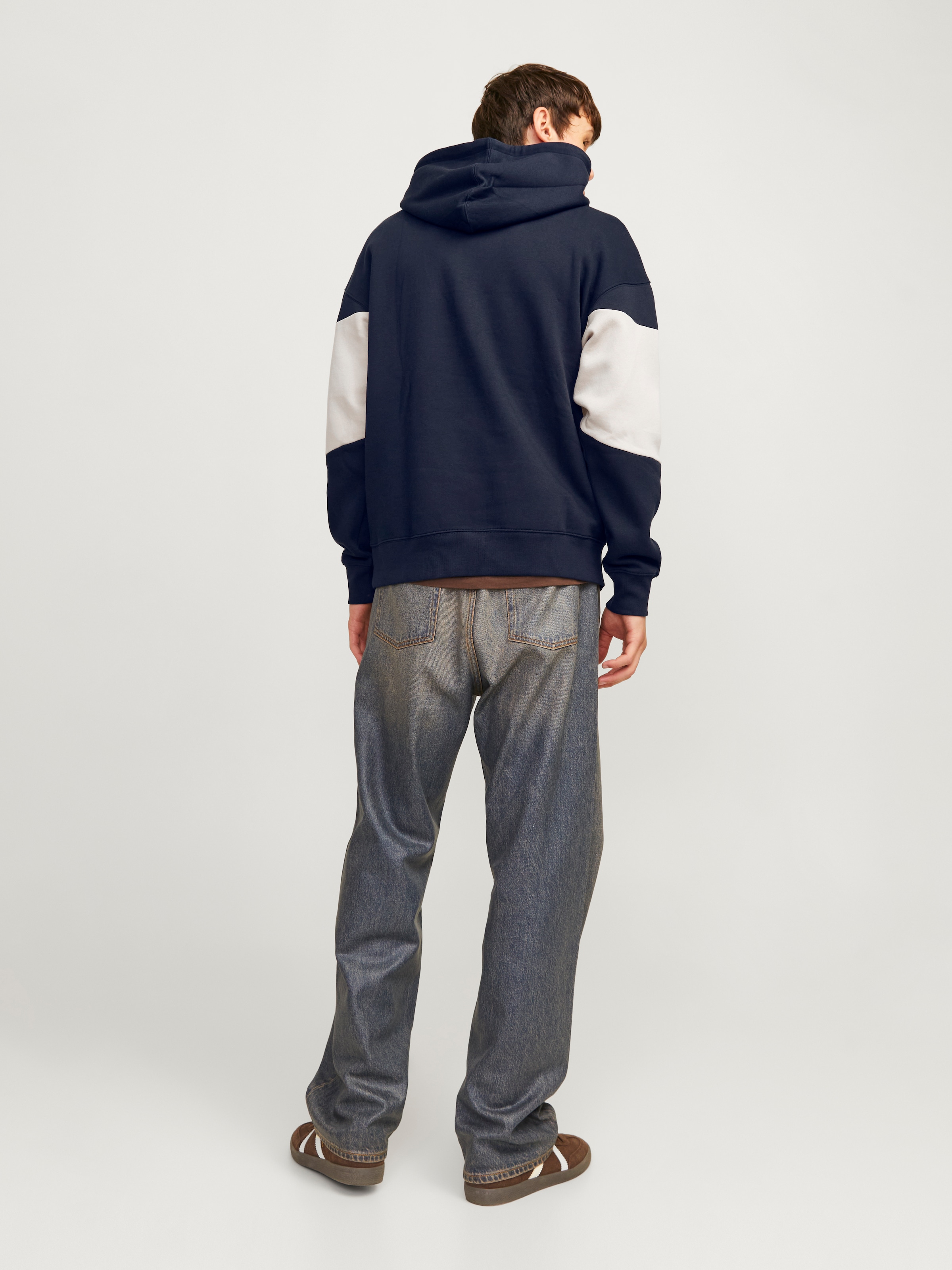 Jack & Jones Kapuzensweatshirt »JJELEGACY BLOCKING SWEAT HOOD NOOS«