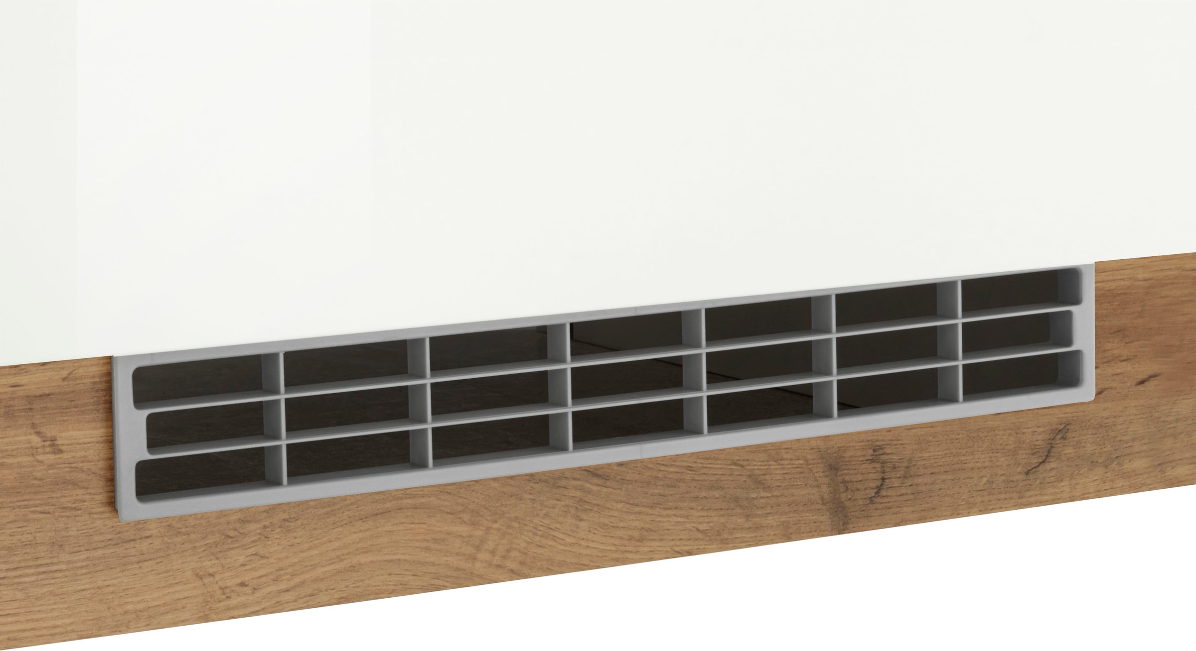 KOCHSTATION Küchenzeile »KS-Brindisi Breite 270 cm«, wahlweise mit E-Geräten und Induktion, mit MDF-Fronten und Regal
