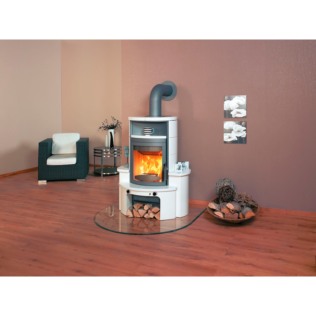 HARK Kaminofen »Avenso GT ECOplus 8 KW«, creme-weiss