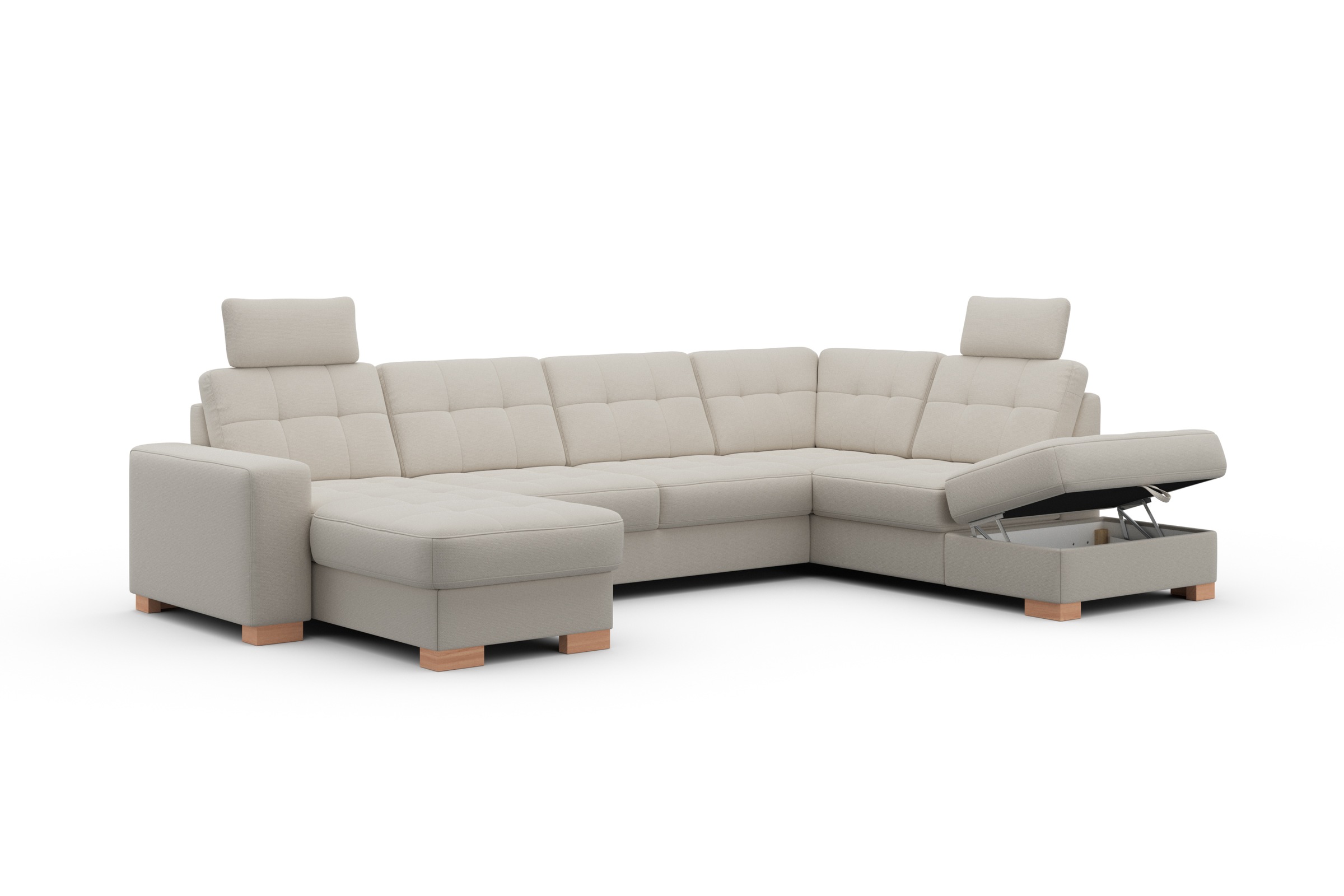 sit&more Wohnlandschaft, wahlweise mit Bettfunktion und Bettkasten