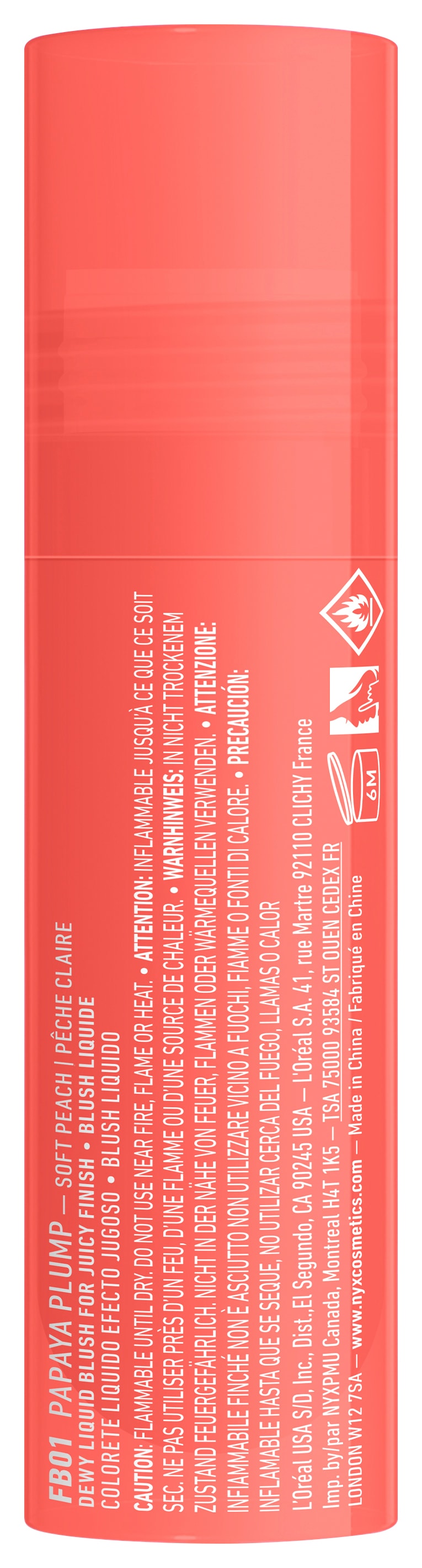 NYX PROFESSIONAL MAKEUP Rouge »Fat Cheeks Blush«