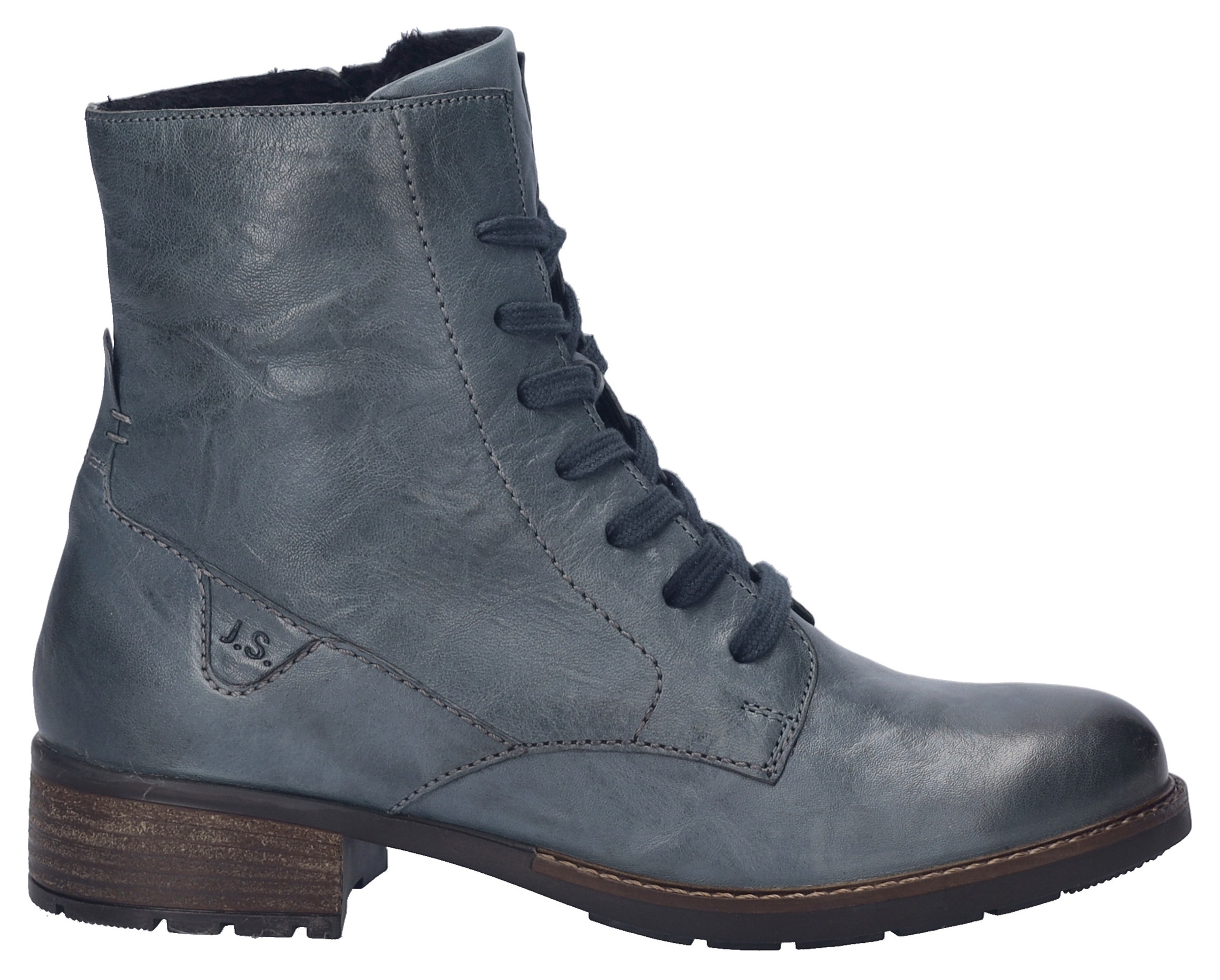 Josef Seibel Schnürstiefelette »Kate 17«, Stiefelette, Boots, Kurzstiefel mit modischem Blockabsatz