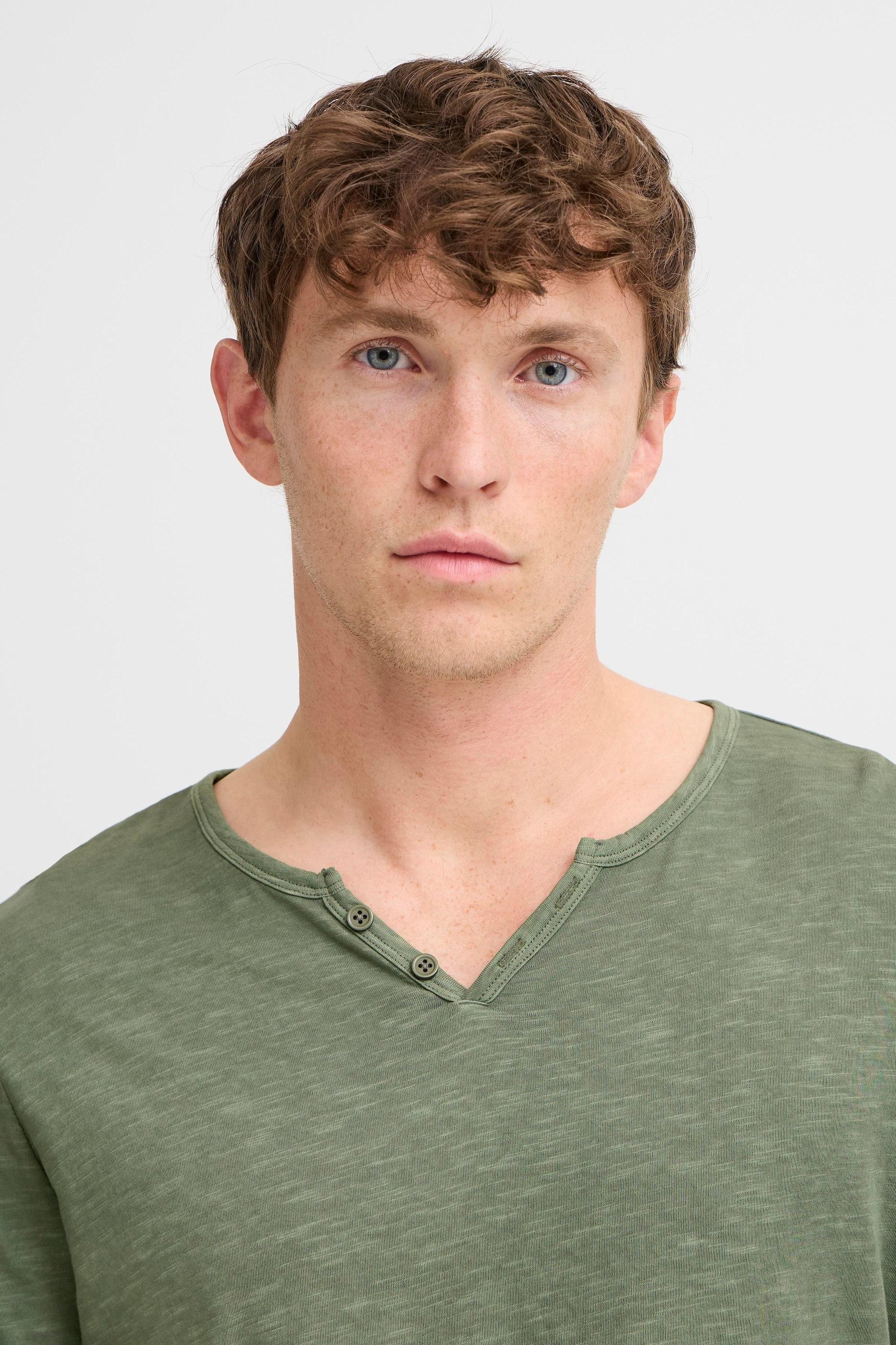 Blend T-Shirt »BHIVALDE SPILT NCK L/S TEE«