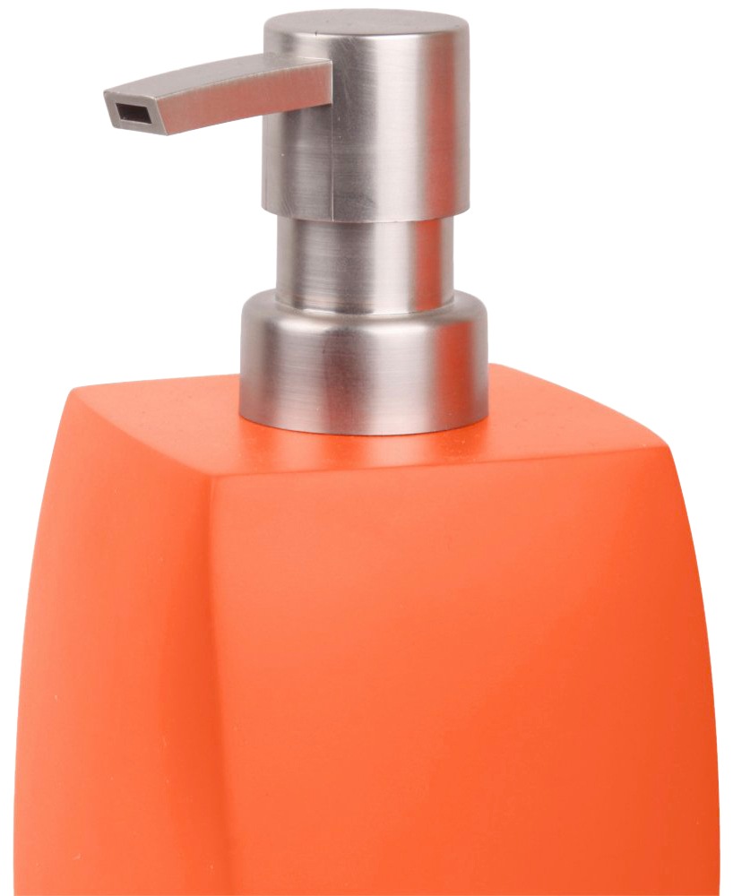 Sanilo Badaccessoire-Set »Wave Orange«, (Kombi-Set, 2 tlg.), bestehend aus Seifenspender und WC-Bürste, matt