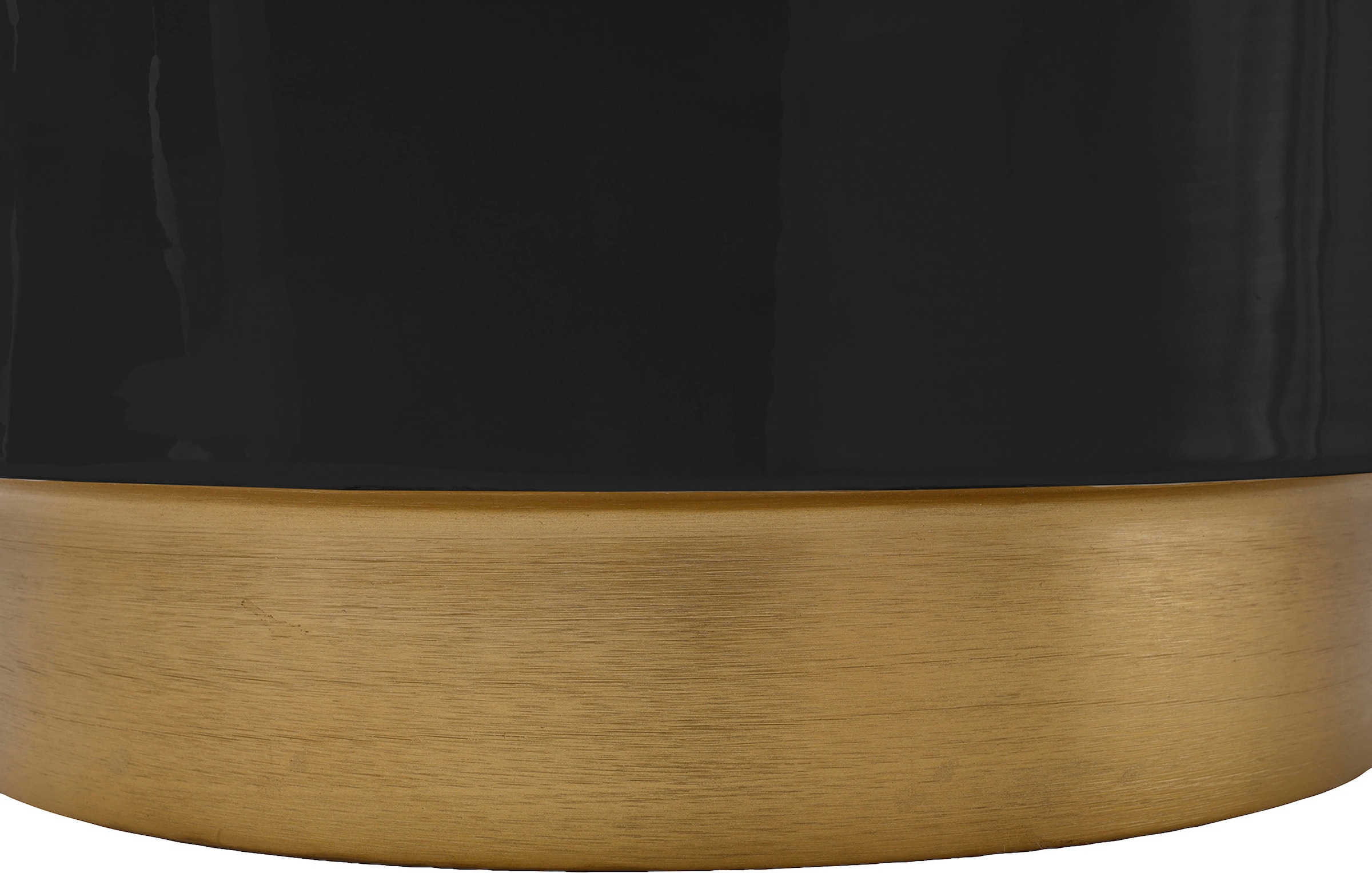 Kayoom Sitzhocker »Hocker Artisse, Edler Touch durch goldenen Sockel«, (1 St.), stilvoll, farbig lackiert, dekorativ, Moderner Look