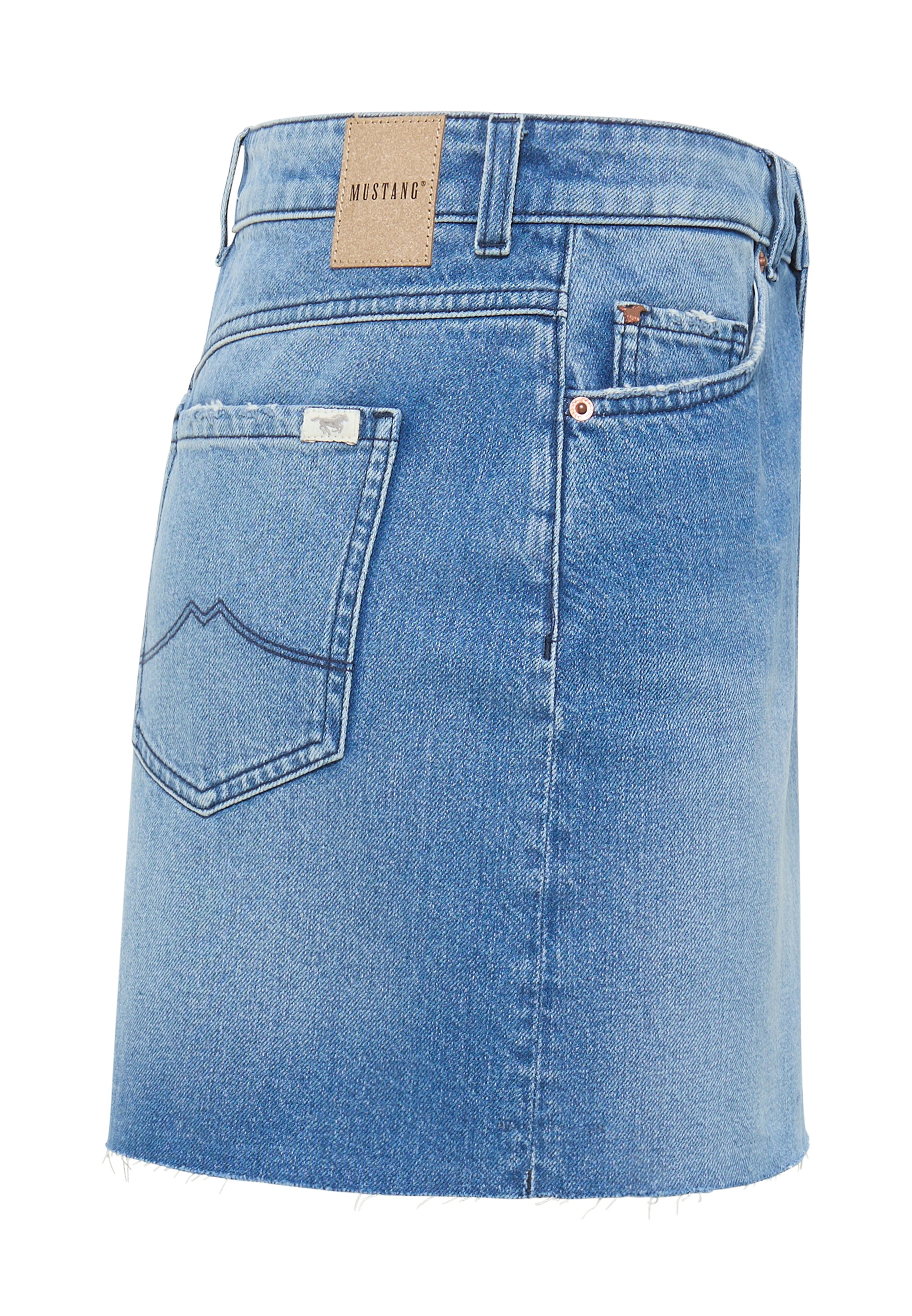 3. Bild von MUSTANG Jeansrock »Jeansrock«