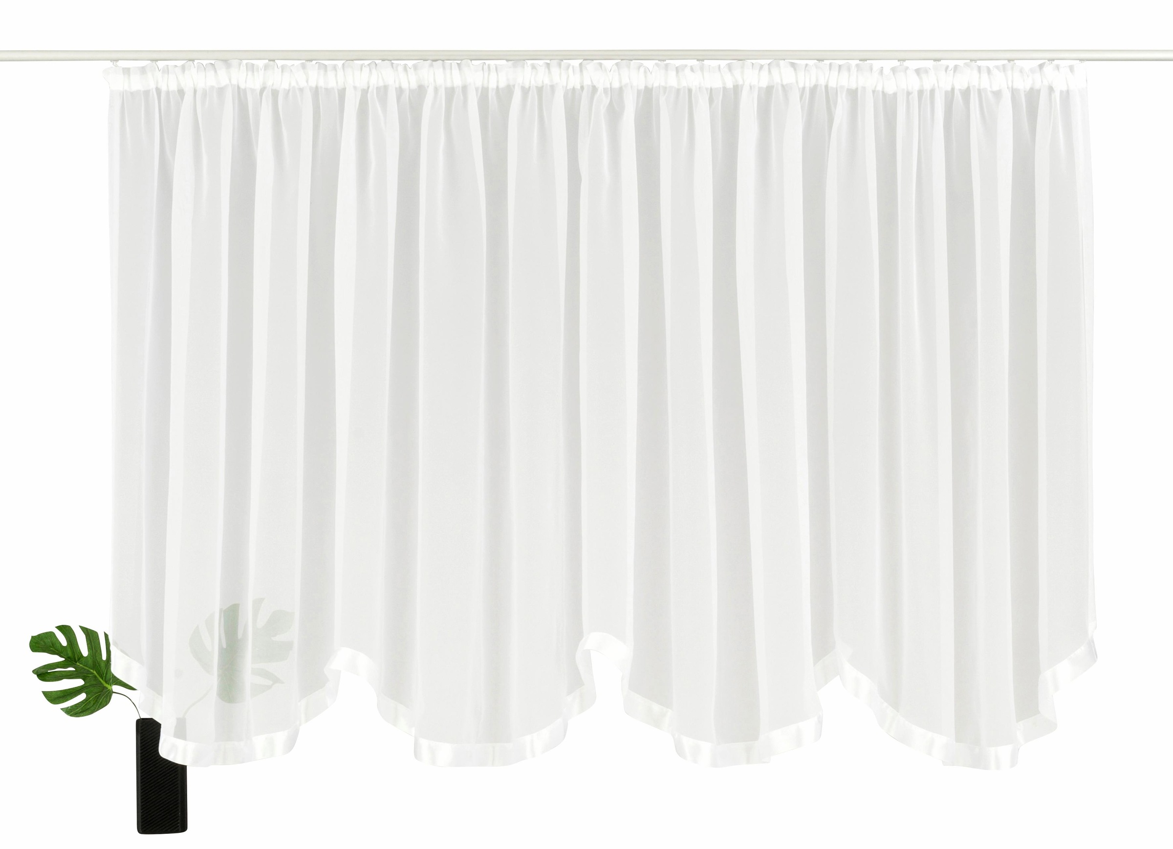 my home Bogenstore »Eby« Kräuselband 1 Stk. tlg. Transparent Polyester günstig online kaufen