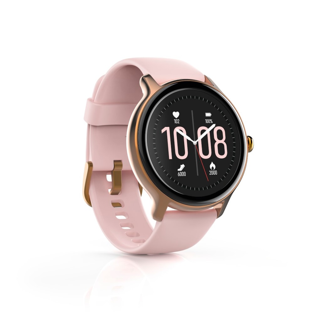 Hama Smartwatch »Smartwatch Damen Herren, Fitnesstracker, wasserdicht, Blutsauerstoff«