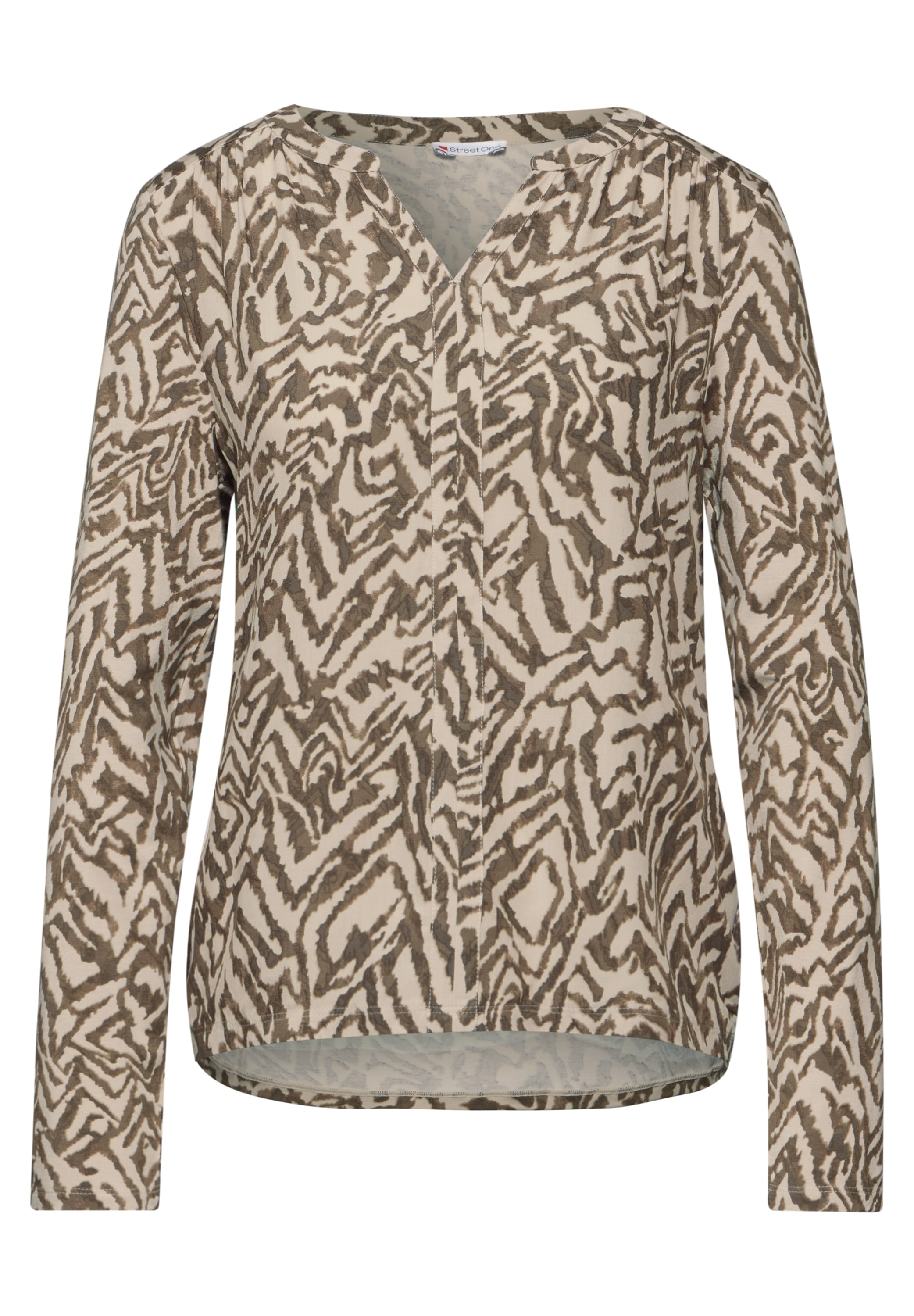 STREET ONE Blusenshirt, mit grafischem Muster