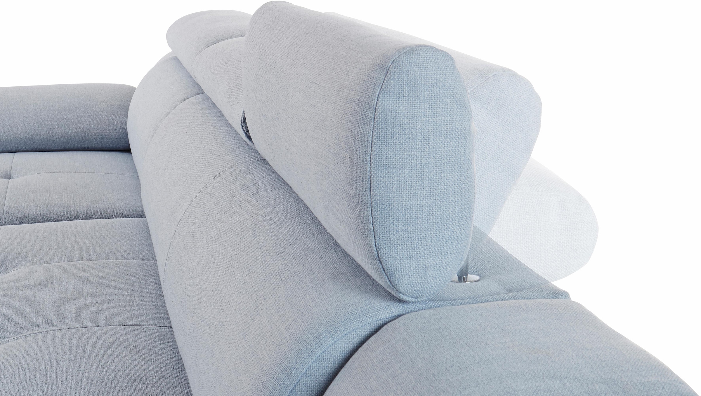 sit&more Ecksofa »Top Andiamo L-Form«, wahlweise mit Bettfunktion, inklusive Kopfteilverstellung
