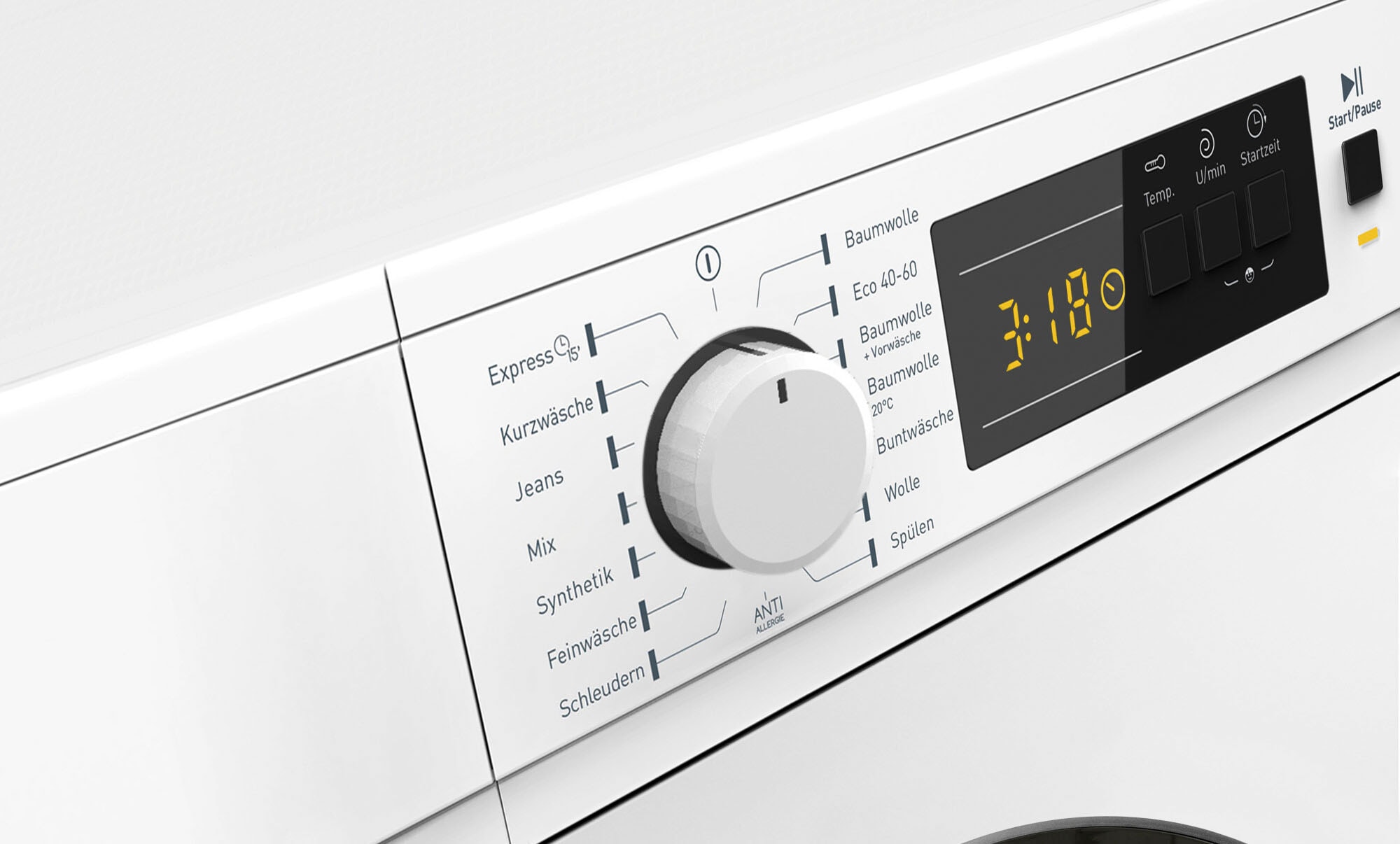 15. Bild von Amica Waschmaschine »WA 484 072«, WA 484 072, 8 kg, 1400 U/min