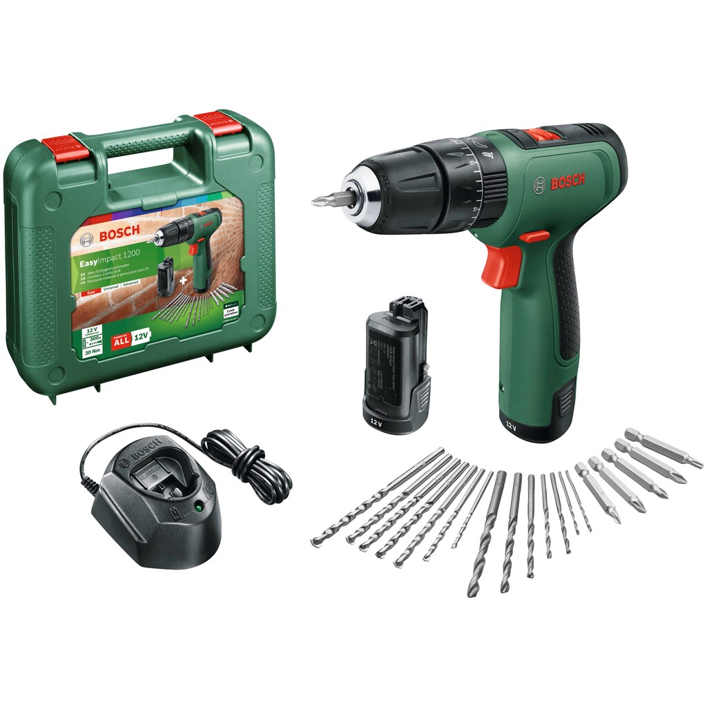 Bosch Home & Garden Akku-Schlagbohrschrauber »EasyImpact 1200«