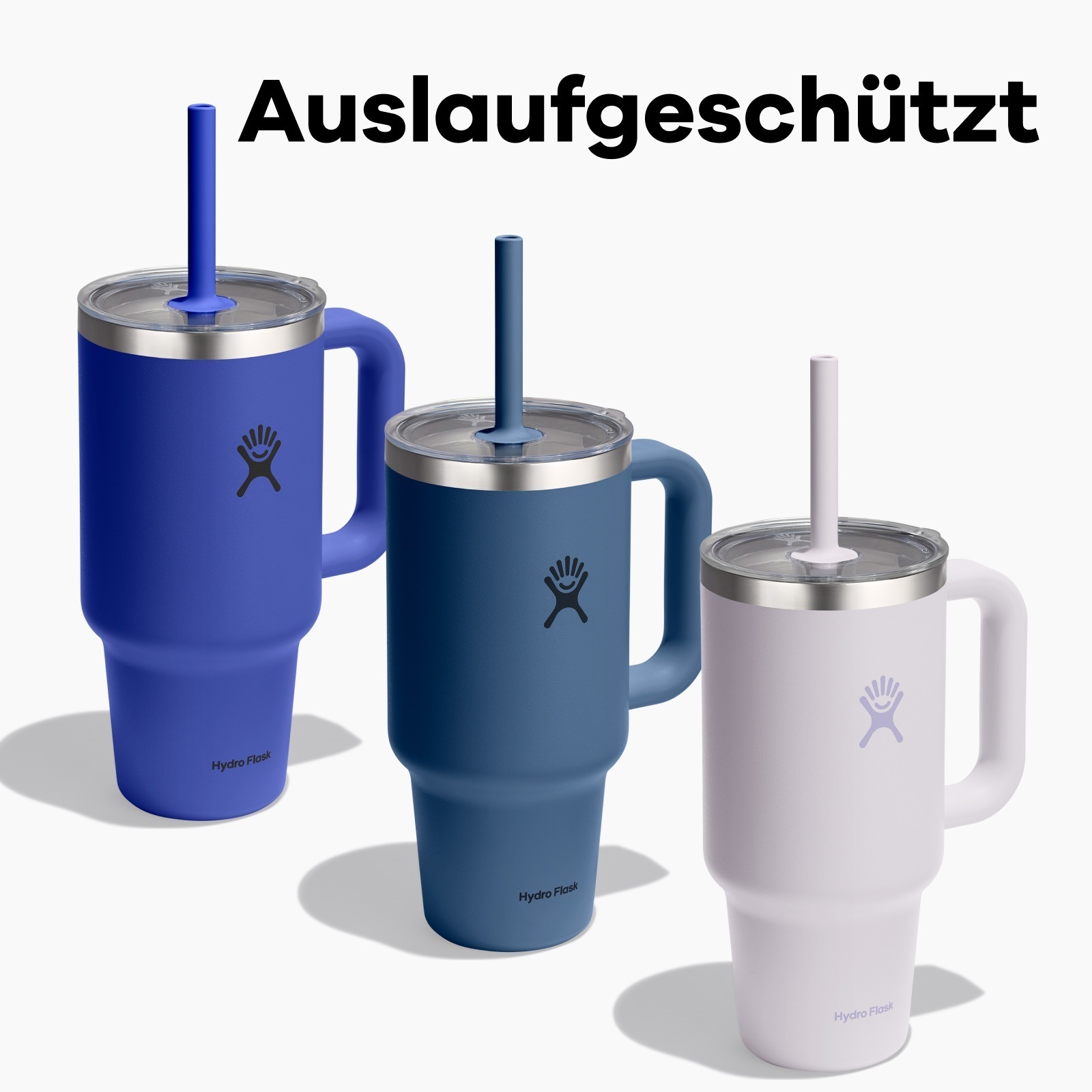 Hydro Flask Thermobecher »24 OZ Travel Tumbler Clear Lid« Kompatibel mit Eindrückzubehör der Größe Medium