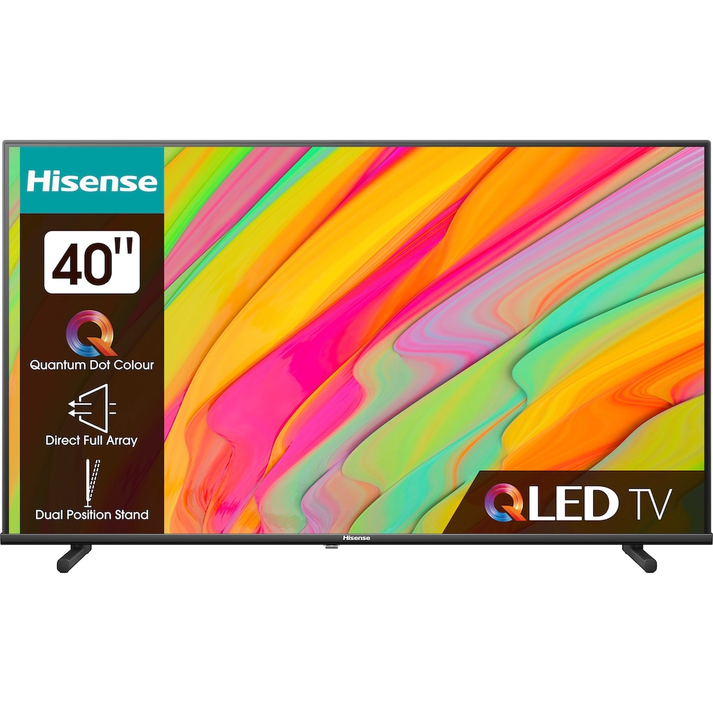 Hisense QLED-Fernseher, 101 cm/40 Zoll, Full HD