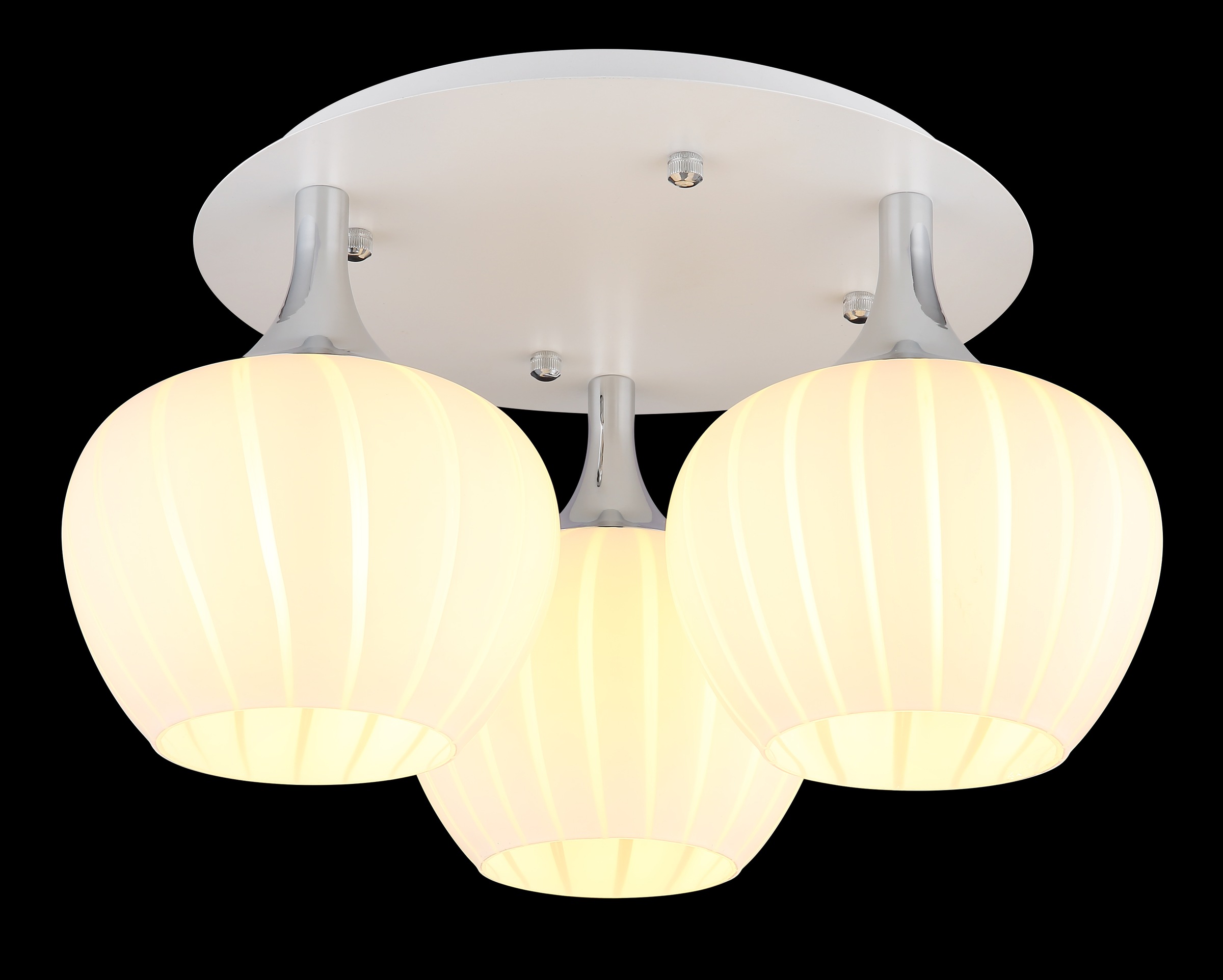 GLOBO LIGHTING Deckenleuchte »MAXY«, Leuchtmittel E27 | ohne Leuchtmittel, Deckenlampe/Glas klar/Acrylkristalle/Wohnzimmer/Esszimmer/elegant