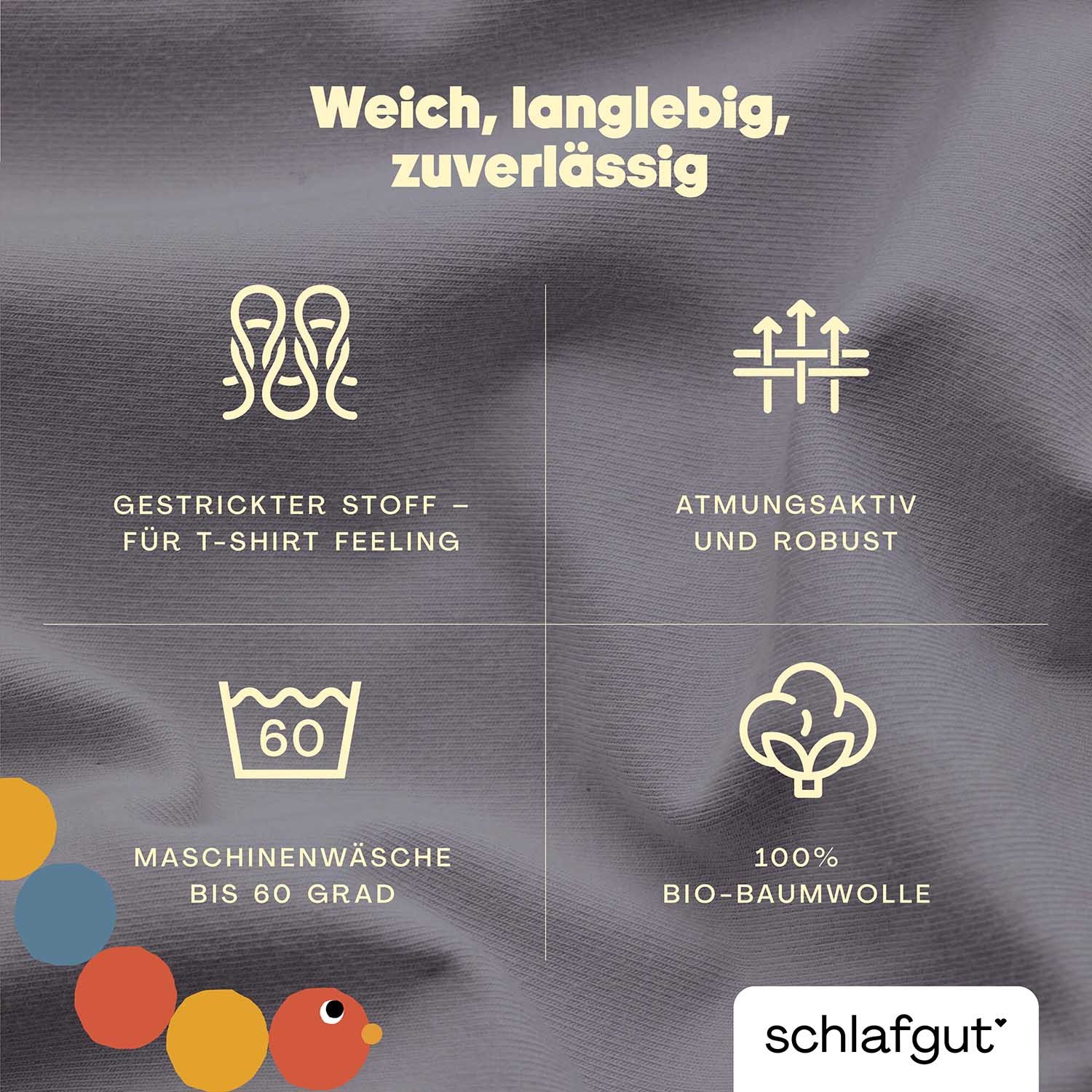 Schlafgut Spannbettlaken »Casual Mini Spannbettlaken«, für Kinder, MADE IN GREEN by OEKO-TEX®