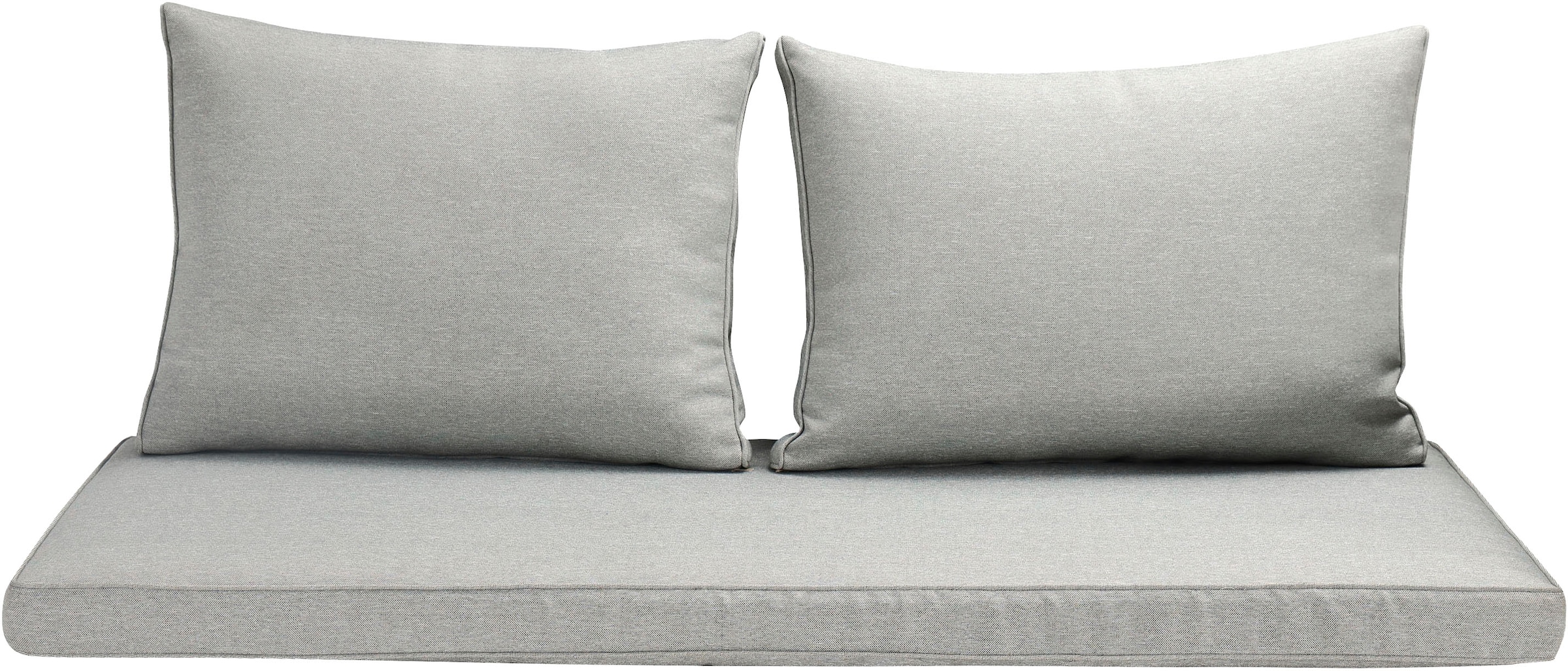 KONIFERA Gartenlounge-Set »Keros Premium XL« Set, 2x 2er Sofa, 1x Ecke, 1x Sessel, 2x Hocker, 1x Tisch, 20 tlg. tlg. bestehend aus 3 Sofas, 1 Sessel, 2 Hocker, 14 Sitzauflagen, 1 Tisch