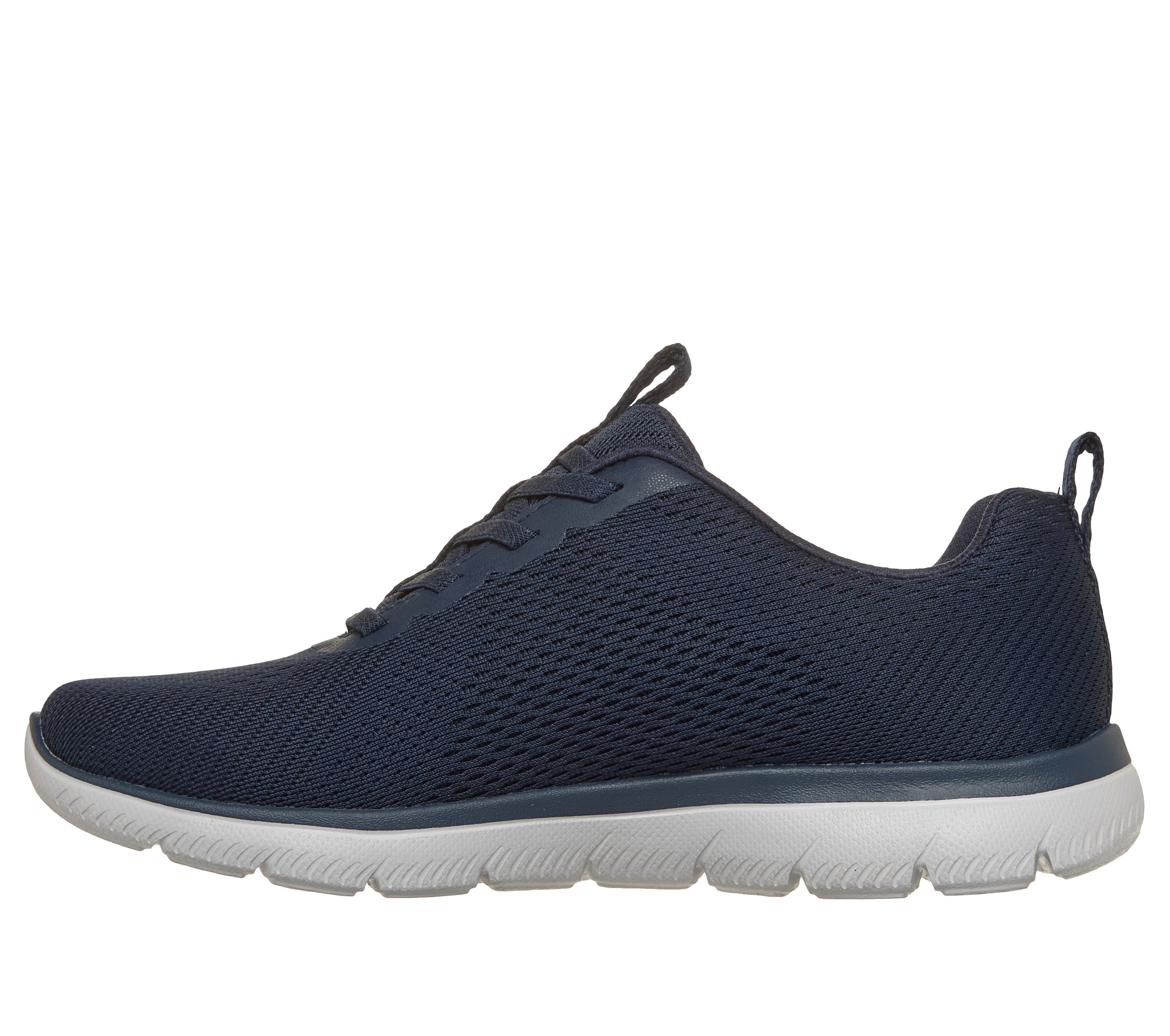 Skechers Slip-On Sneaker »SUMMITS«  Schlupfschuh, Halbschuh, Freizeitschuh mit elastischen Schnürsenkeln