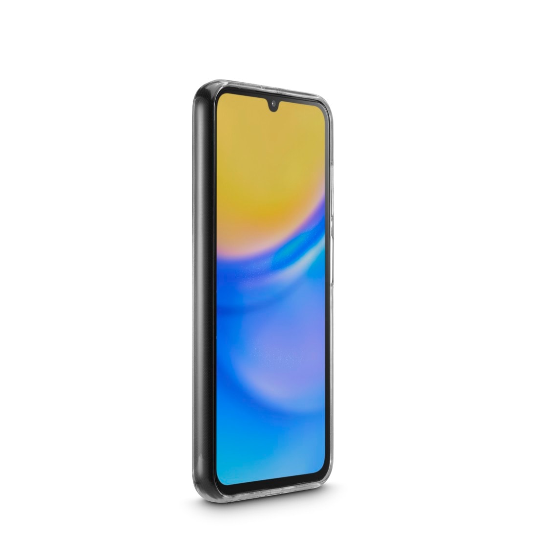Hama Handyhülle »Handyhülle „Always Clear“ f. Galaxy A15/5G (kratzfest, ohne Vergilben)«, Anti-Rutsch-Oberfläche und bezogene Seitentasten