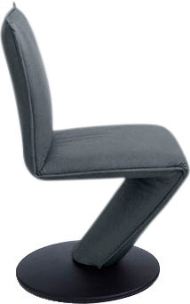 K+W Komfort & Wohnen Drehstuhl »Drive«, Leder CLOUD, Stuhl mit federnder Si günstig online kaufen