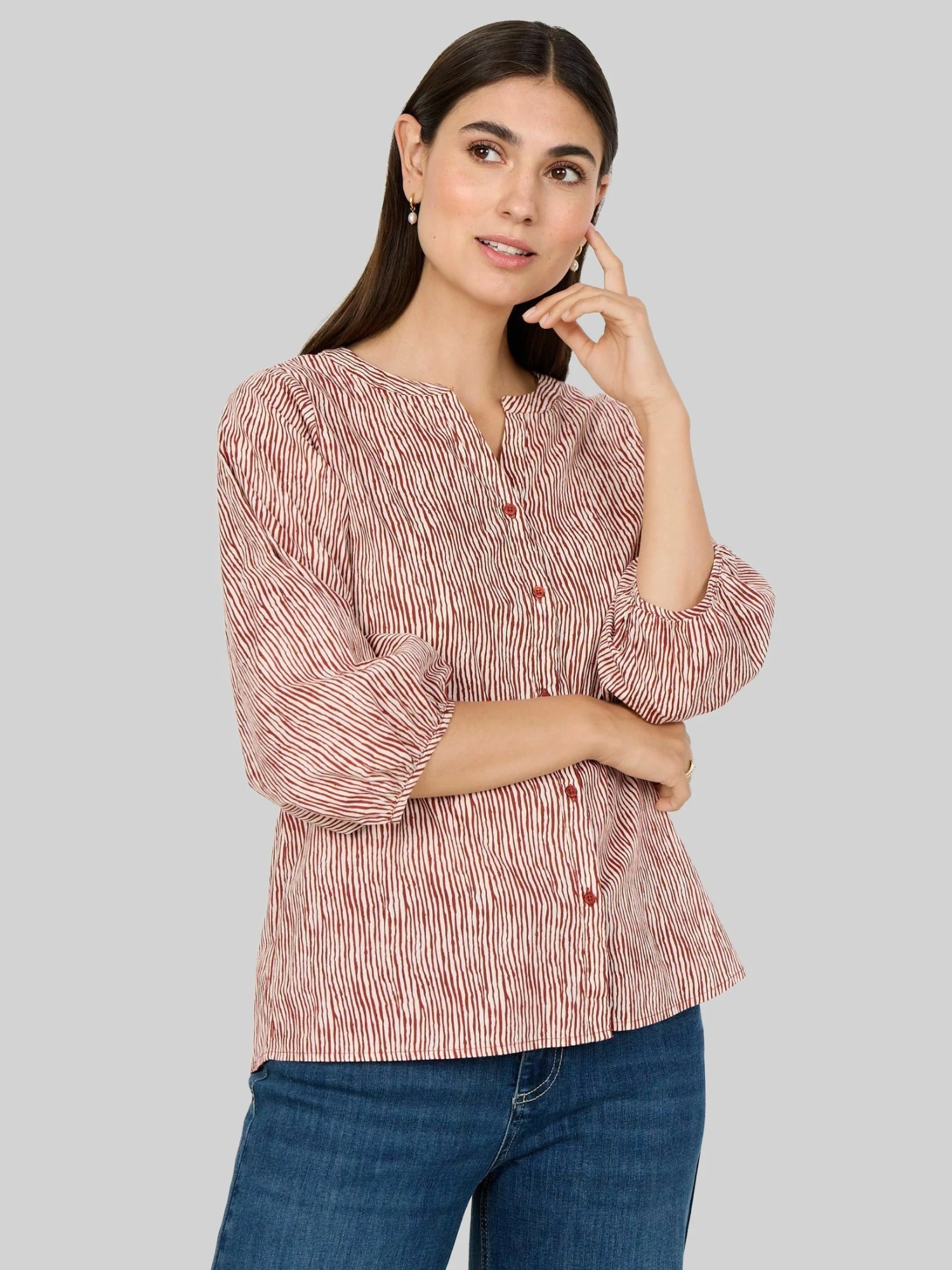 soyaconcept Langarmhemd »Soya Concept Shirt SC-SAIMA 2«