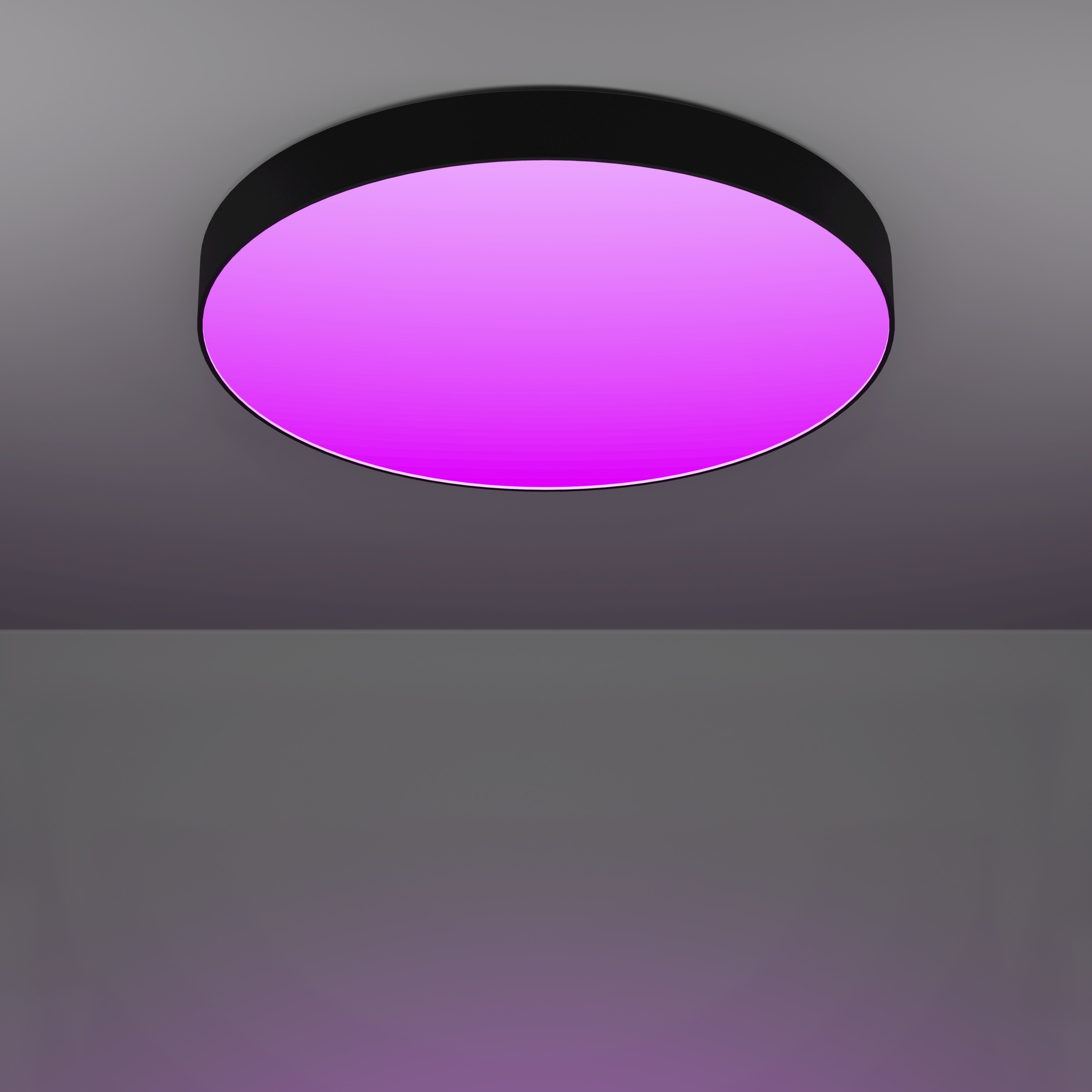 EGLO LED Deckenleuchte »GALLIZZI-Z Deckenlampe - Kunststoff - LED - 36,5W - IP20« LED-Modul 1 Stk. Kaltweiß | Neutralweiß | RGB | Warmweiß Wohzimmerlampe, Esszimmerlampe, Flur, Schlafzimmer, H7 x Ø69 cm