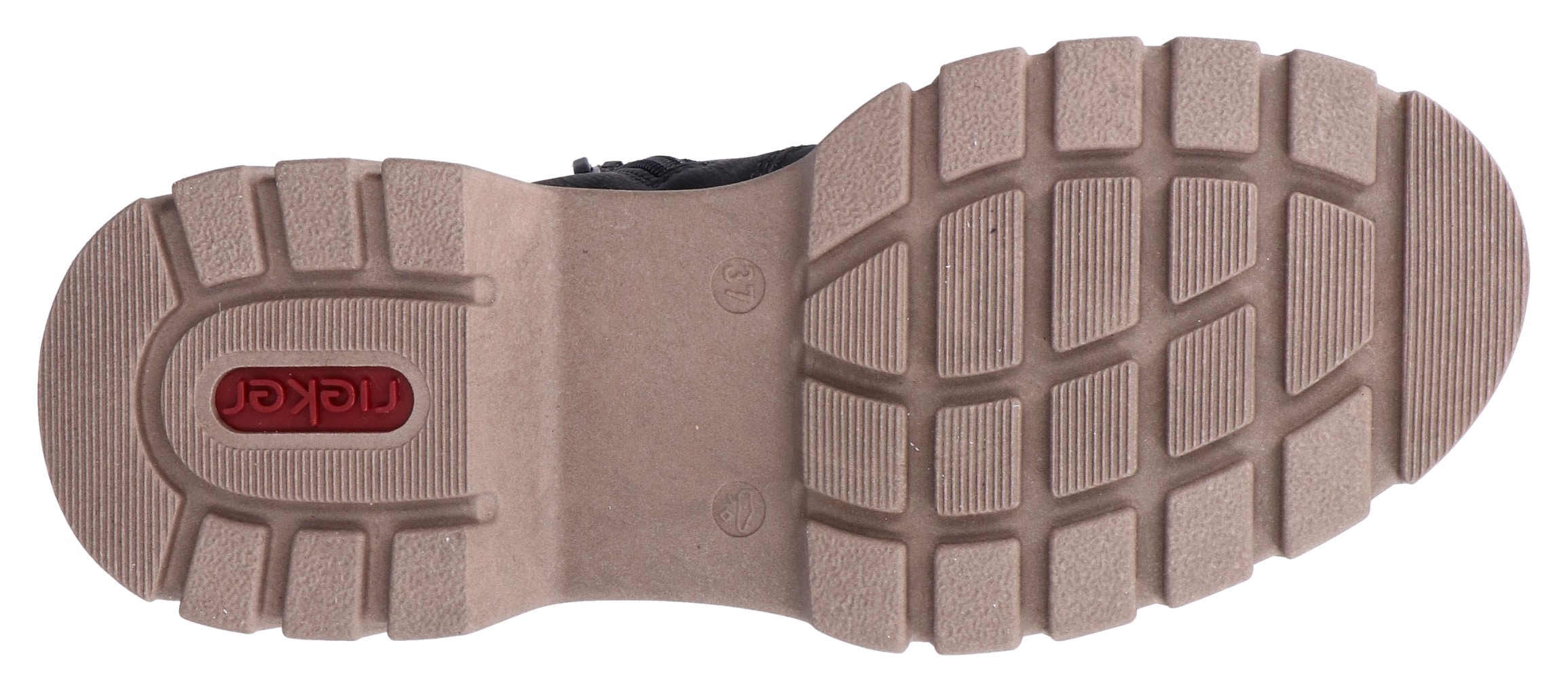 Rieker Plateaustiefelette, Winterboots, Stiefelette mit wasserabweisender riekerTEX-Membran
