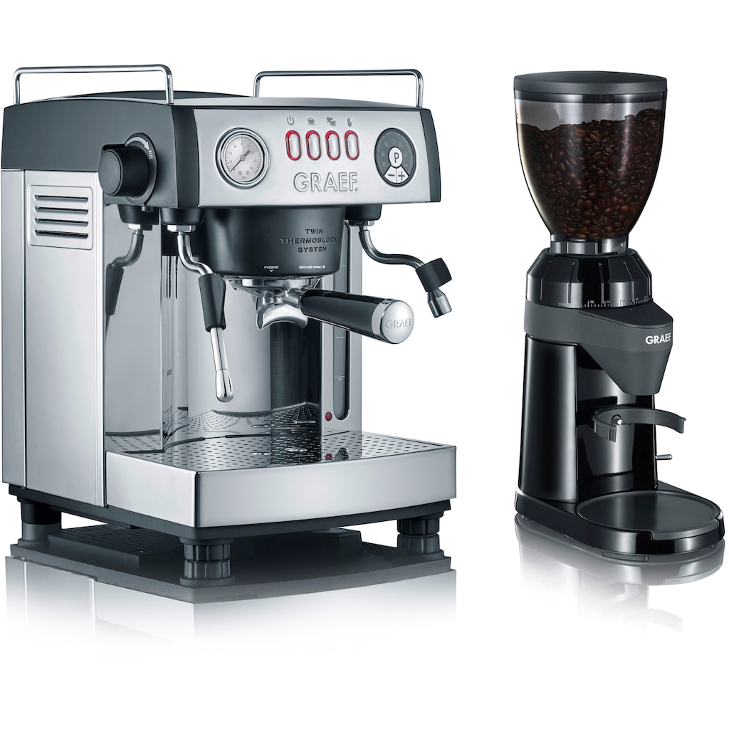 Graef Espressomaschine »"baronessa Set"«, inkl. Kaffeemühle CM 802 im Wert von €179,99 UVP