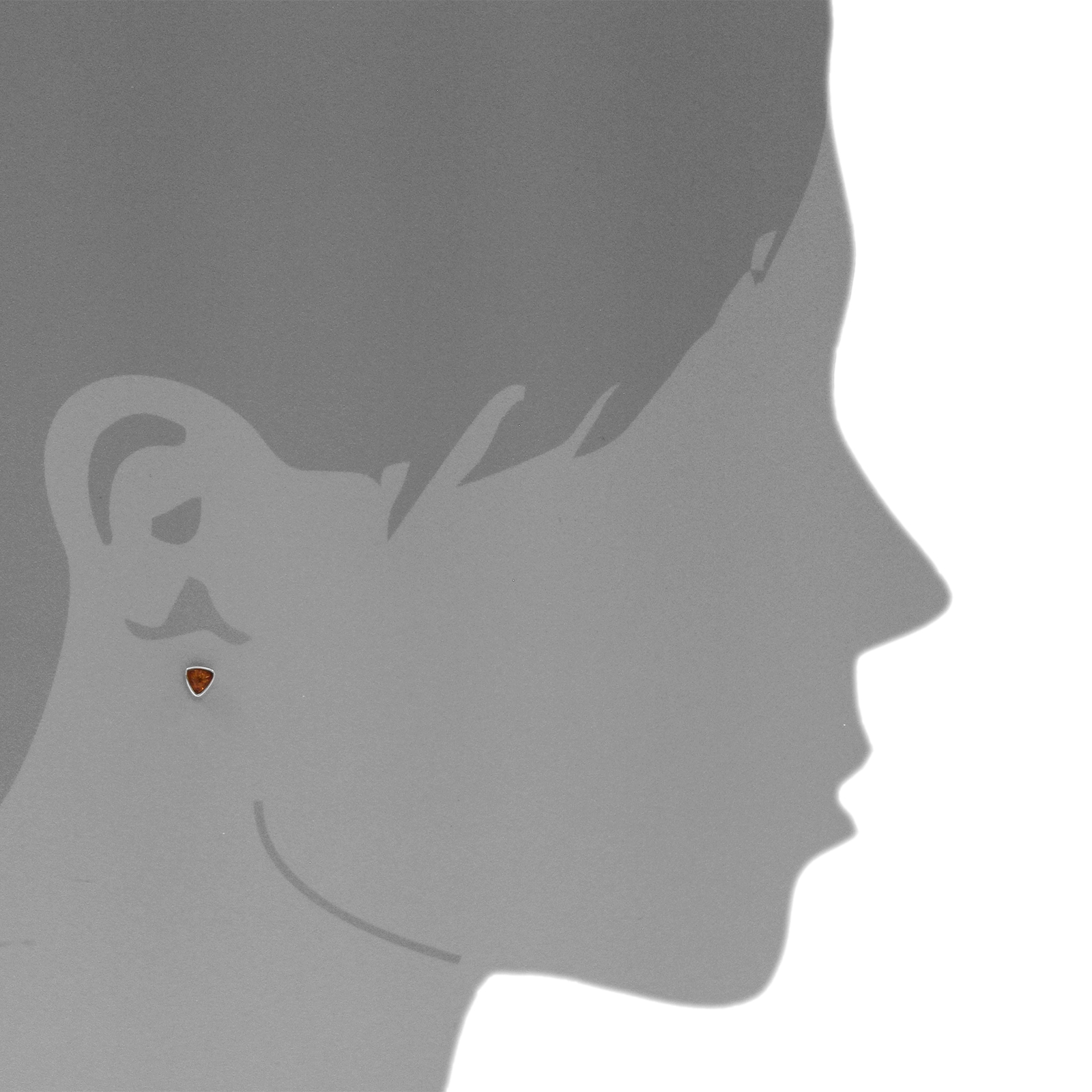 OSTSEE-SCHMUCK Paar Ohrstecker »Ostsee-Schmuck Ohrstecker Classic 5x5x5 mm«, (2 tlg.)