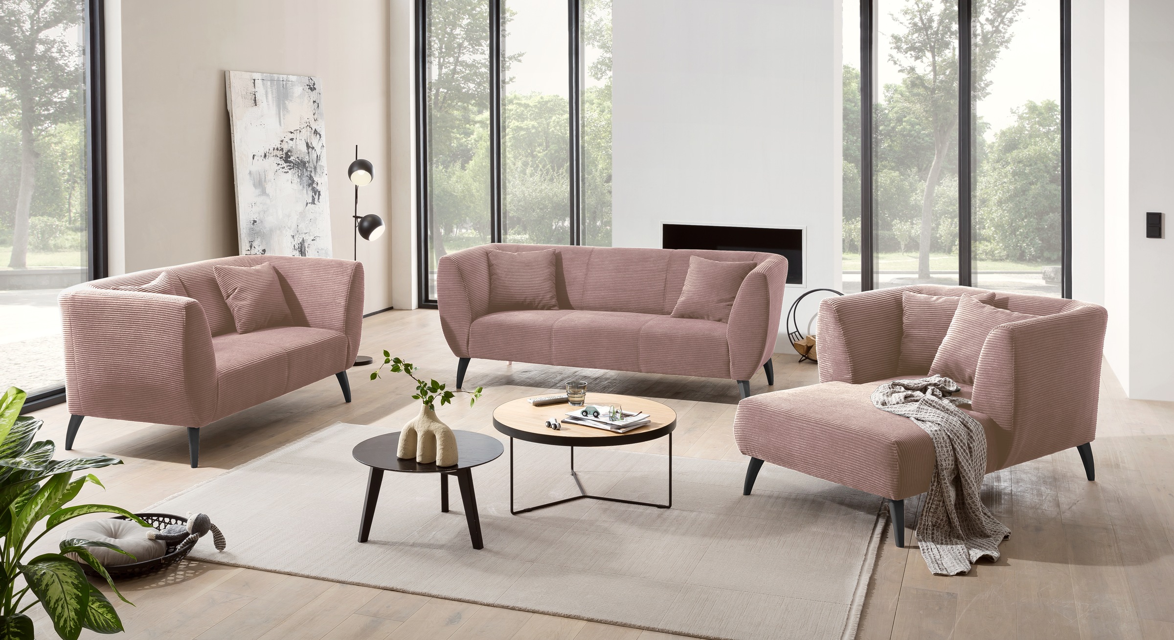 INOSIGN Loveseat »Colori«