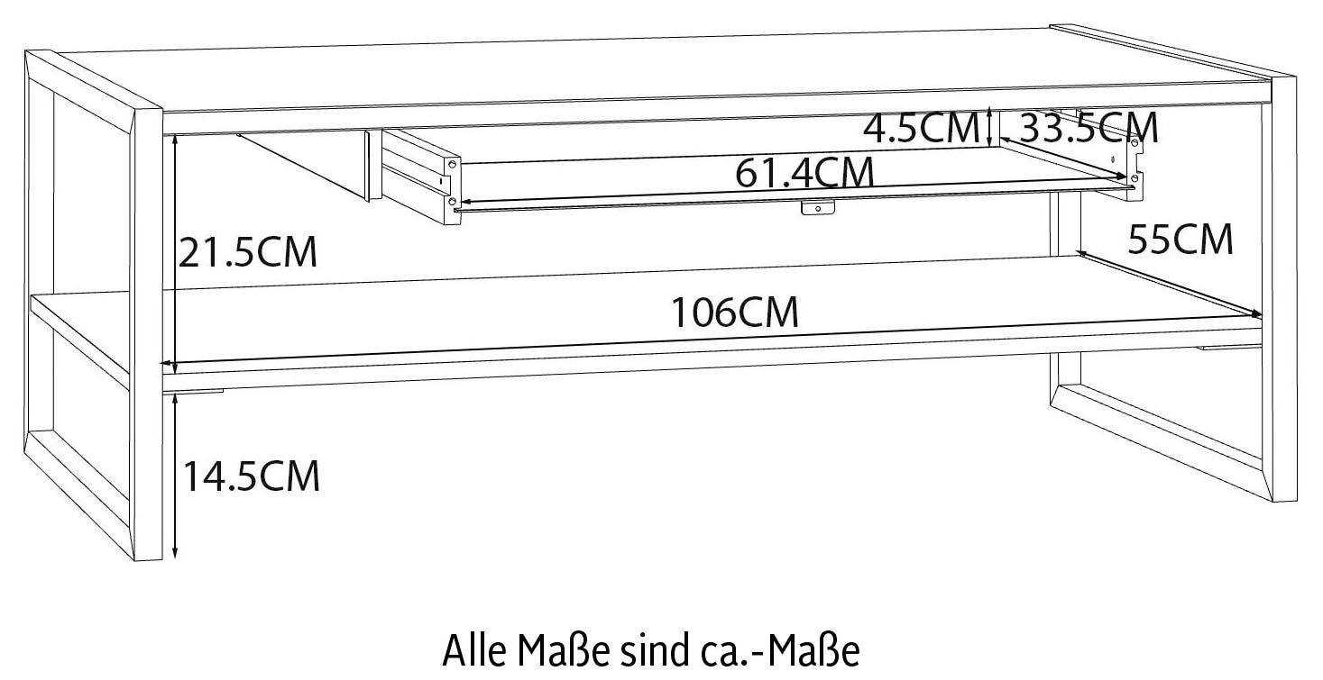 FORTE Couchtisch