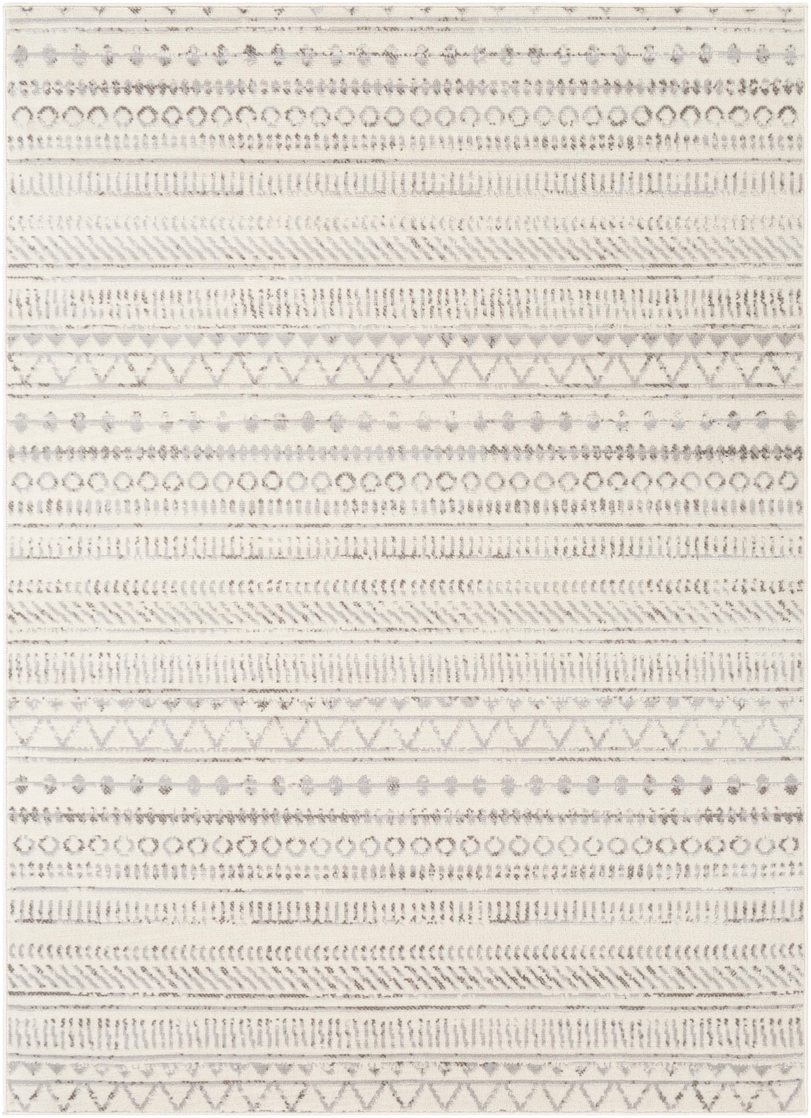 Livabliss Teppich »HAMA«, rechteckig, 11 mm Höhe, Skandi Design, Modern Boho Kurzflor Wohnzimmerteppich, Schlafzimmer