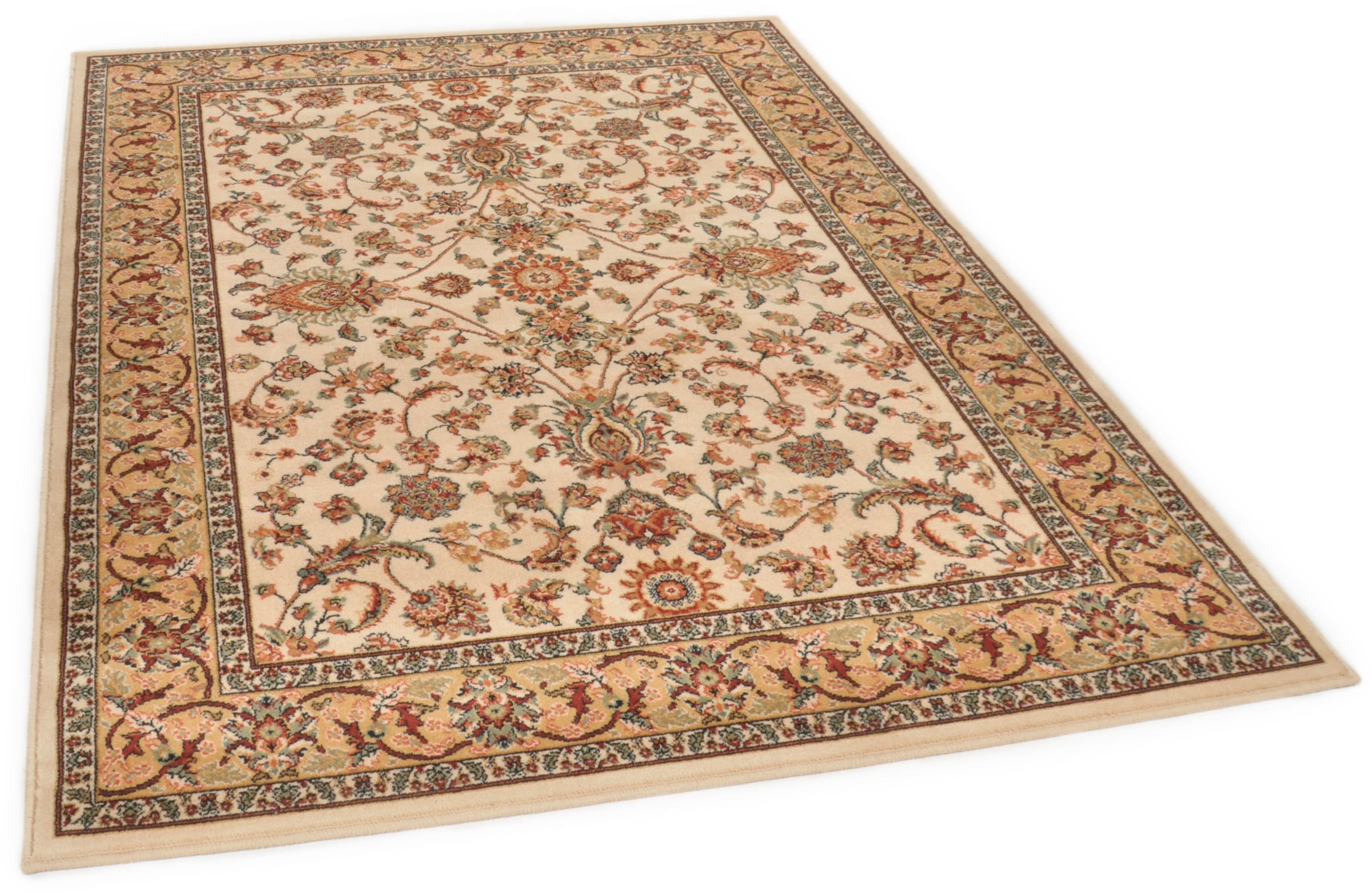 THEKO Wollteppich »Turan 808« rechteckig 12 mm Höhe reine Wolle, Orient-Opt günstig online kaufen