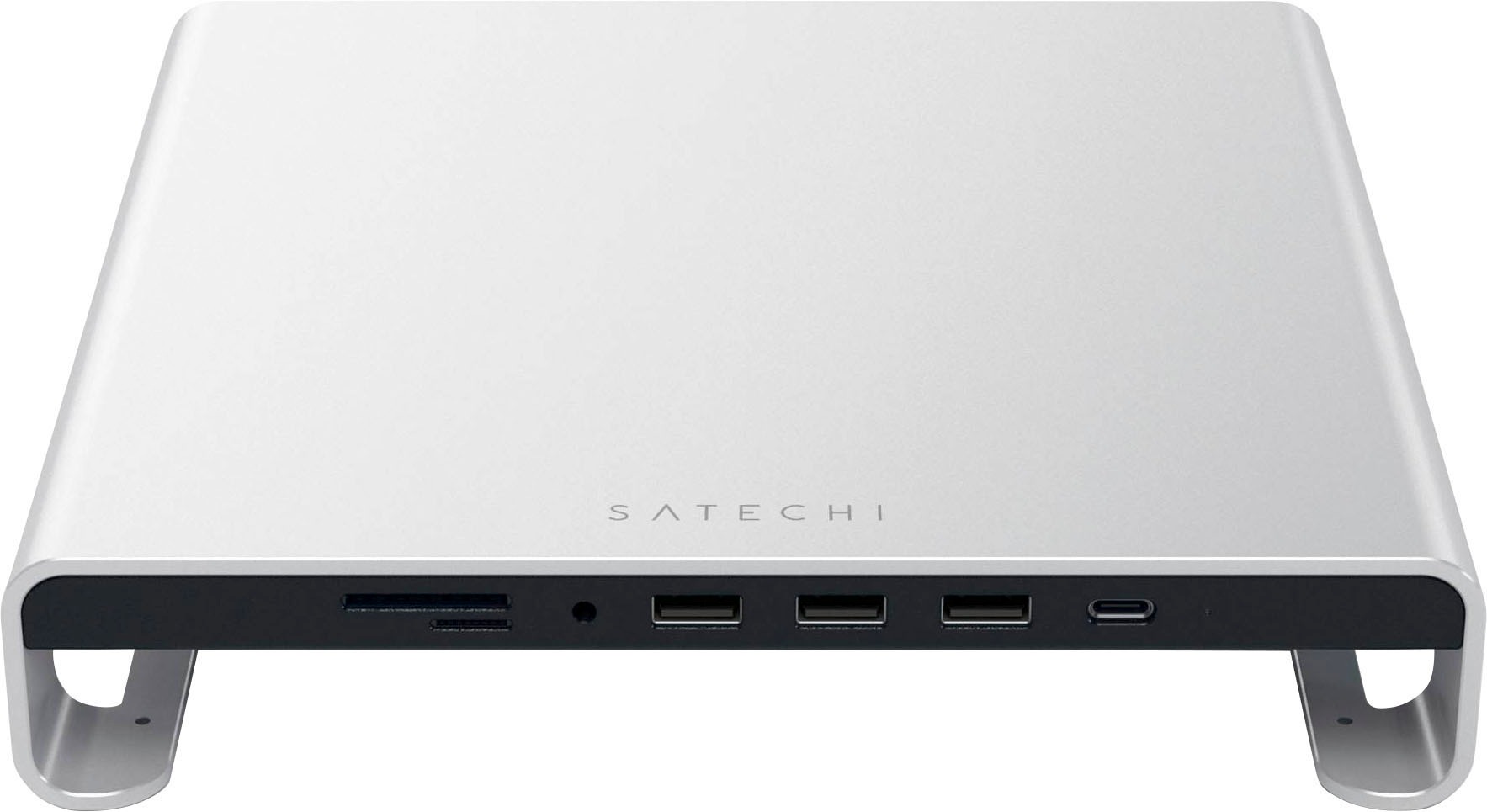Satechi Halterung »Type-C Aluminum Monitor Stand Hub für iMac«, (1 St.)
