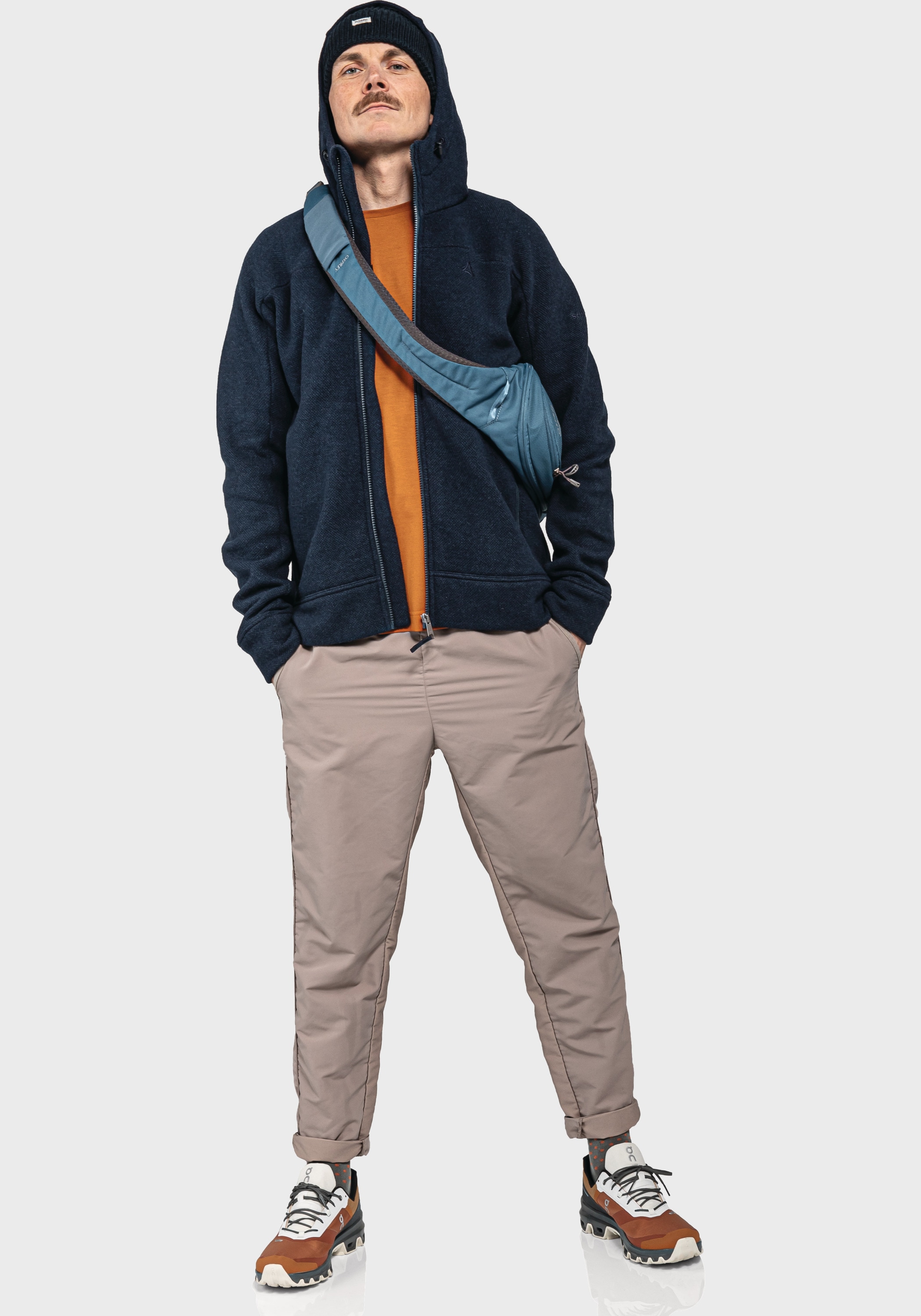 Schöffel Fleecejacke »Fleece Hoody Lakefield M«, mit Kapuze