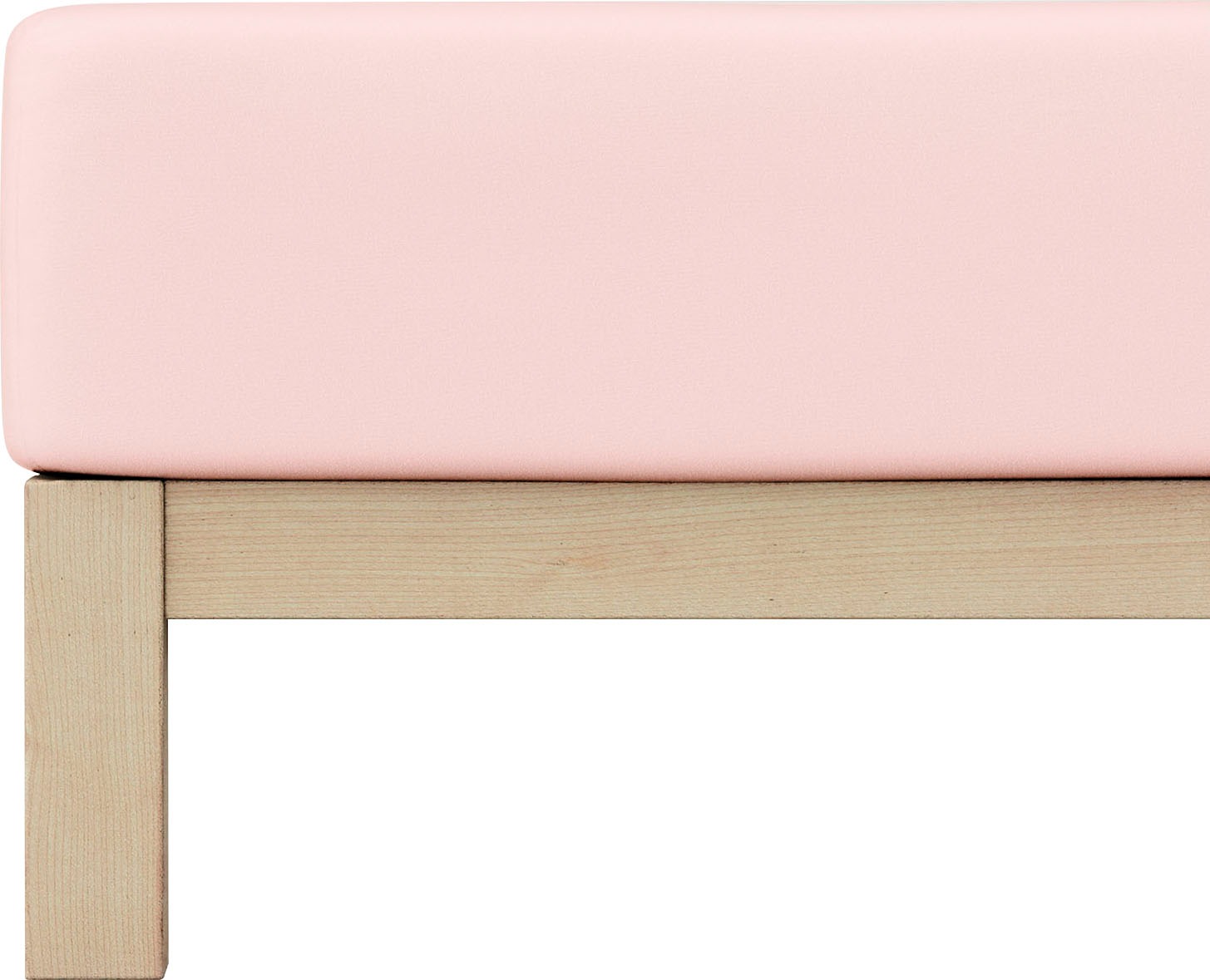 Schlafgut Spannbettlaken »PURE Bio-Baumwolle mit Elasthan, dehnbar blickdicht, straff, Bettlaken«, PREMIUM Laken für Matratzen bis 30cm Höhe, in 90x200, 140x200, 180x200