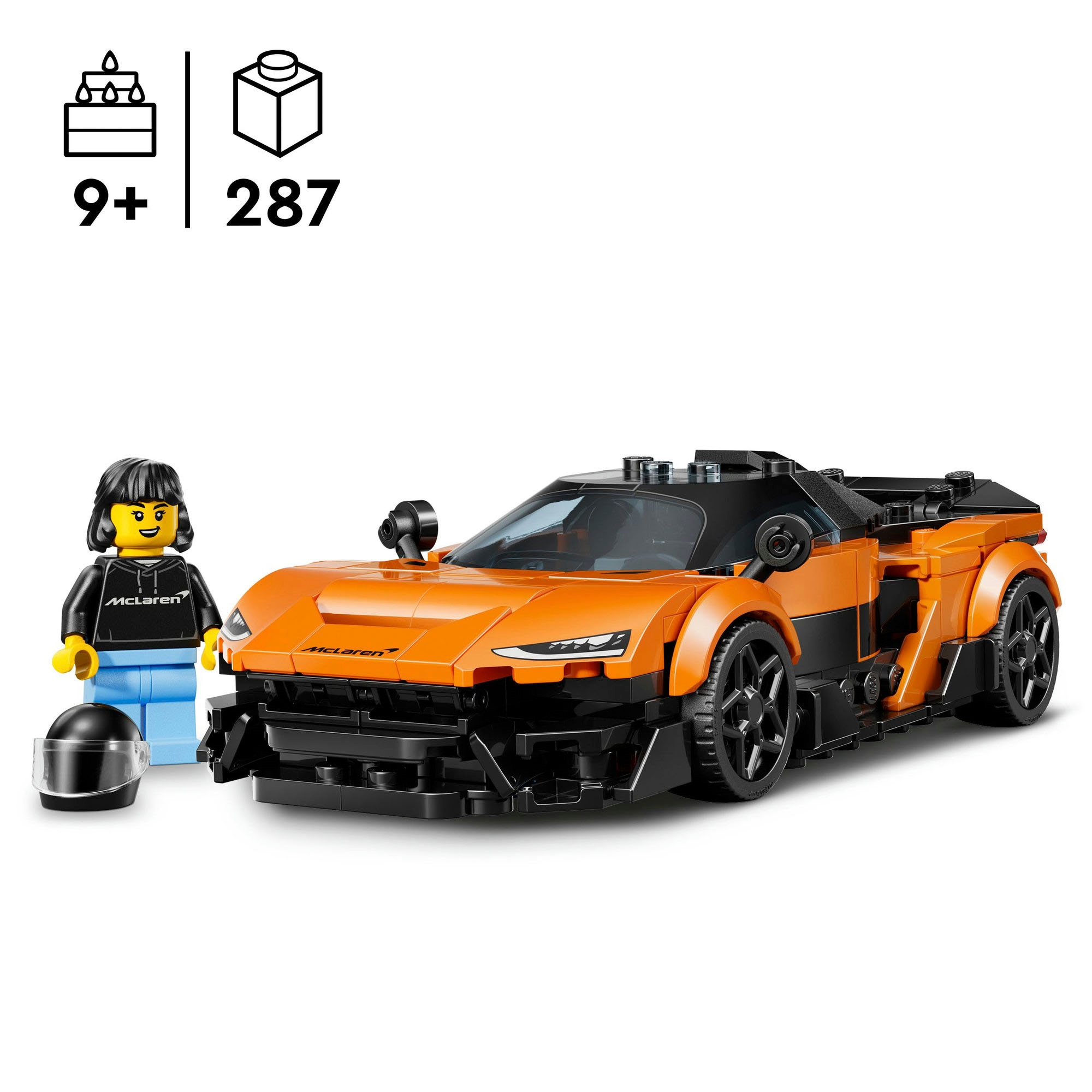 LEGO® Konstruktionsspielsteine »McLaren W1 (77257), LEGO Speed Champions« Made in Europe