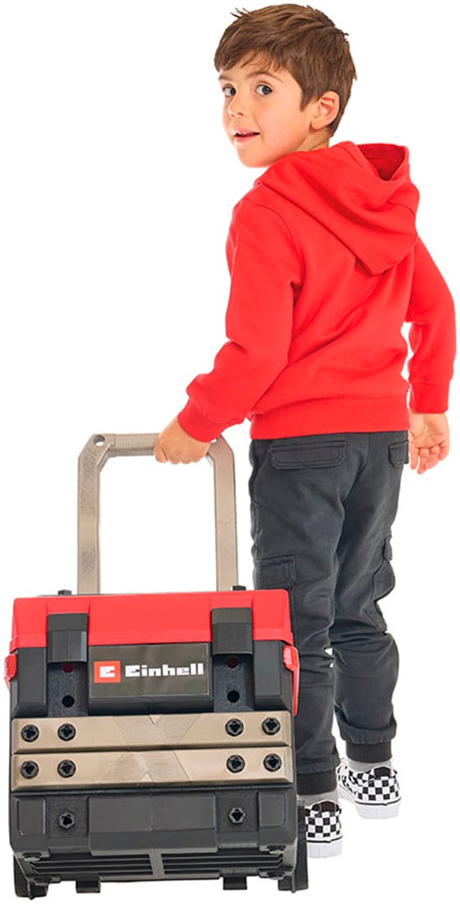 Happy People Spielwerkbank »EINHELL Kids E-Case«, (85 tlg.), mit Zubehör