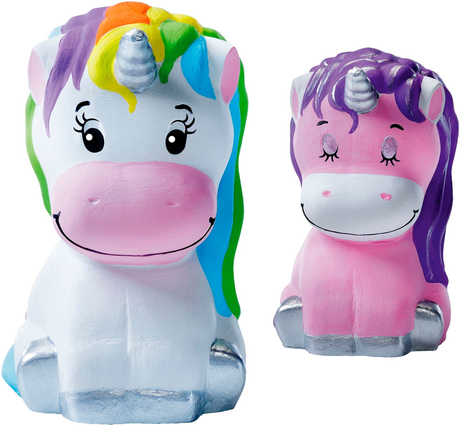 Ravensburger Kreativset »BeCreative Midi, Bastelset DIY Gipsfiguren gießen Einhorn«, Made in Europe