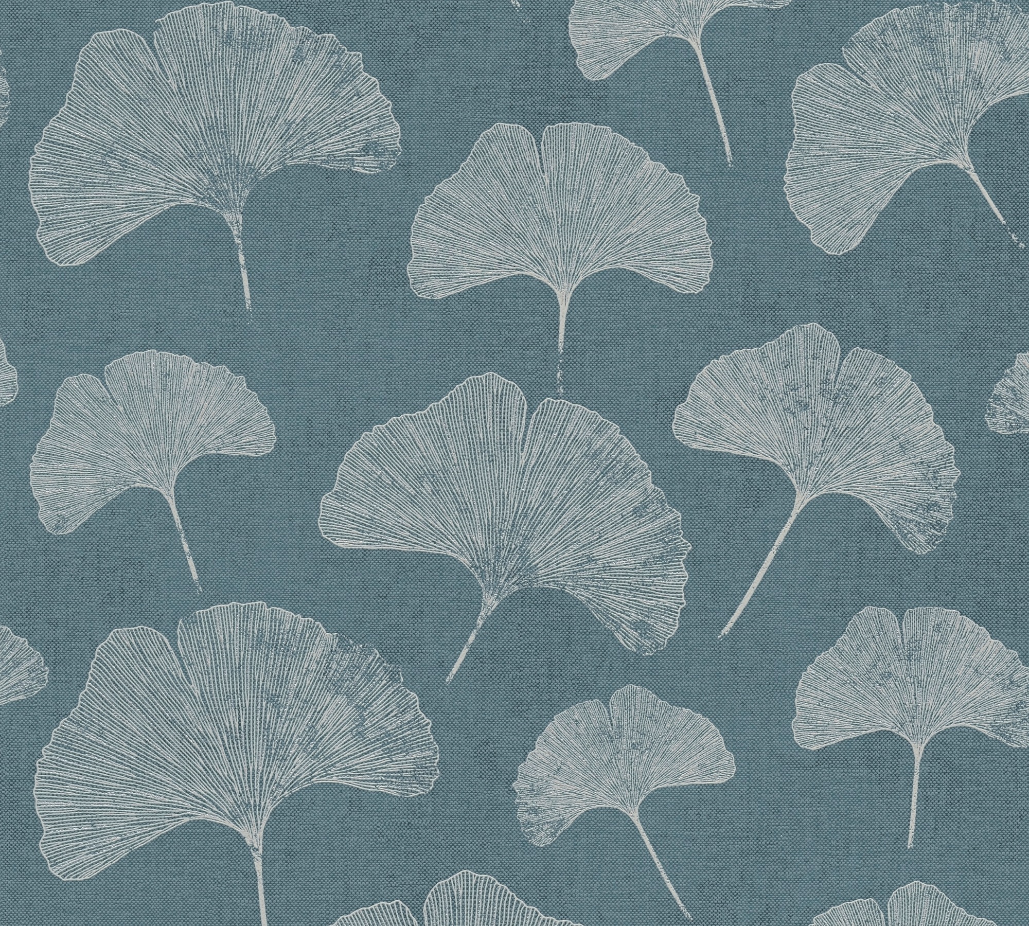 A.S. Création Vliestapete »Ginko Blatt Tapete«, matt-gemustert-neutral, Tapete Floral Blättertapete Tapeten Wohnzimmer Schlafzimmer Küche Flur