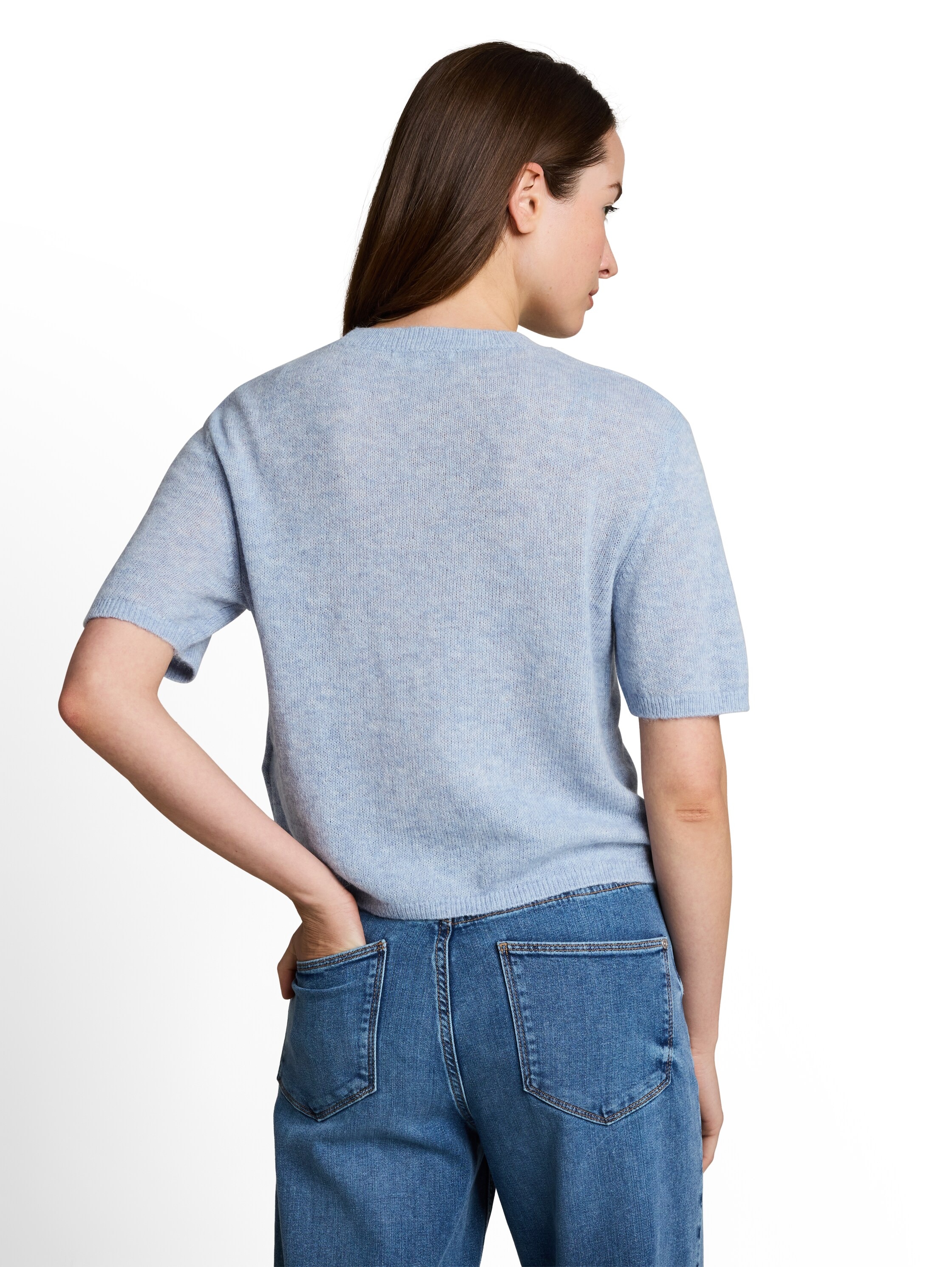 TOM TAILOR Denim V-Ausschnitt-Pullover