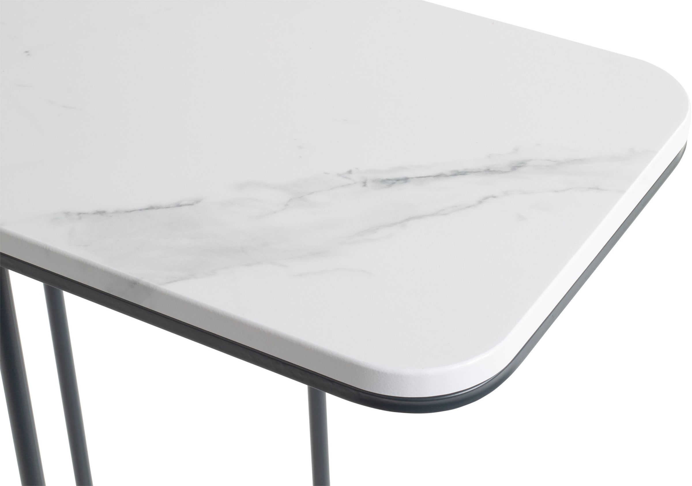 HAKU Beistelltisch »Sofatisch, Wohnzimmertisch« 1 Stk. tlg. rechteckig - aus Metall Anthrazit B/T/H 45/30/67 cm