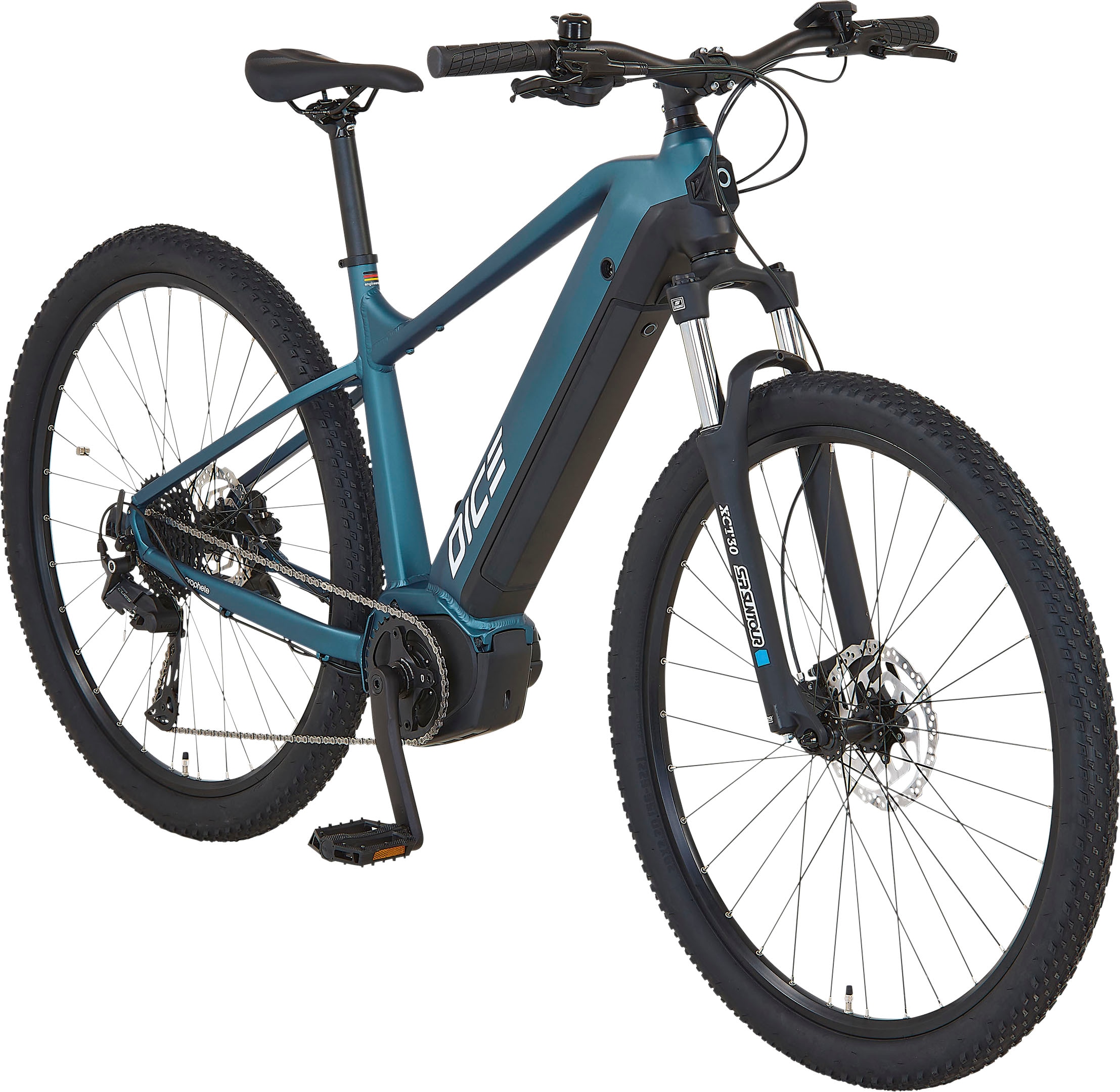 Prophete E-Bike »Dice 3.8«, 10 Gang, Shimano, Cues, Mittelmotor 250 W