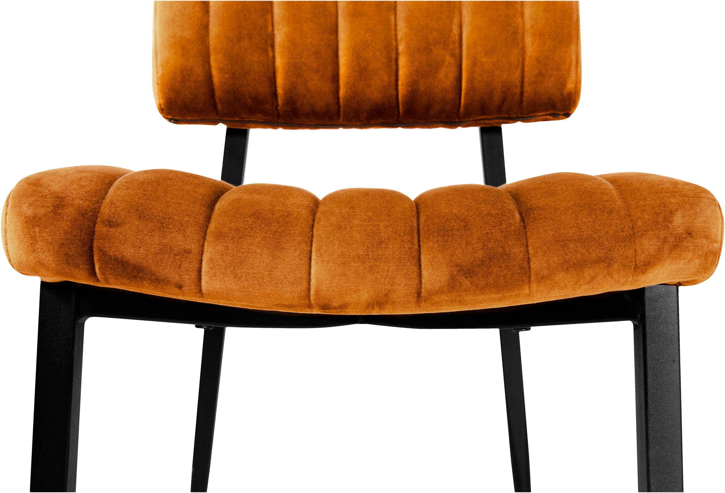 OMG Design Esszimmerstuhl »Ivan«, (Set), 2 St., Stoff, pflegeleichter Samtvelour Bezug, Küchenstuhl