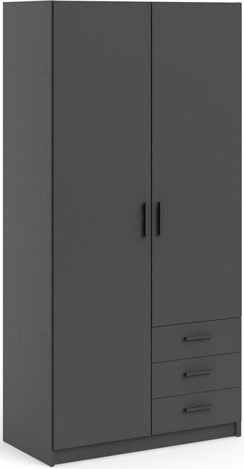 INOSIGN Kleiderschrank »Sprint Drehtürenschrank, Aufbewahrung Kasten Schrank Stauraum«, Breite 98,5/147 oder 195,5 cm, je mit Einlegeböden und Kleiderstange